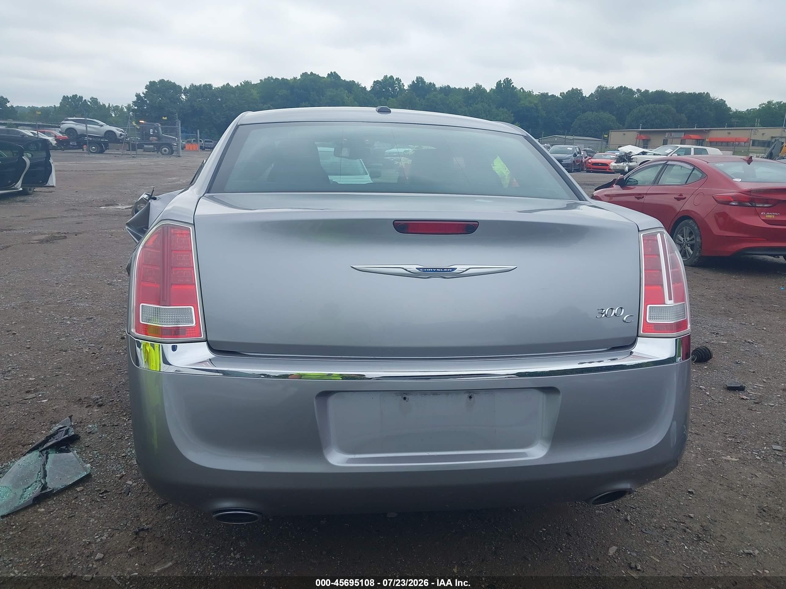 2014 Chrysler 300c   Gray vin: 2C3CCAEG8EH230991