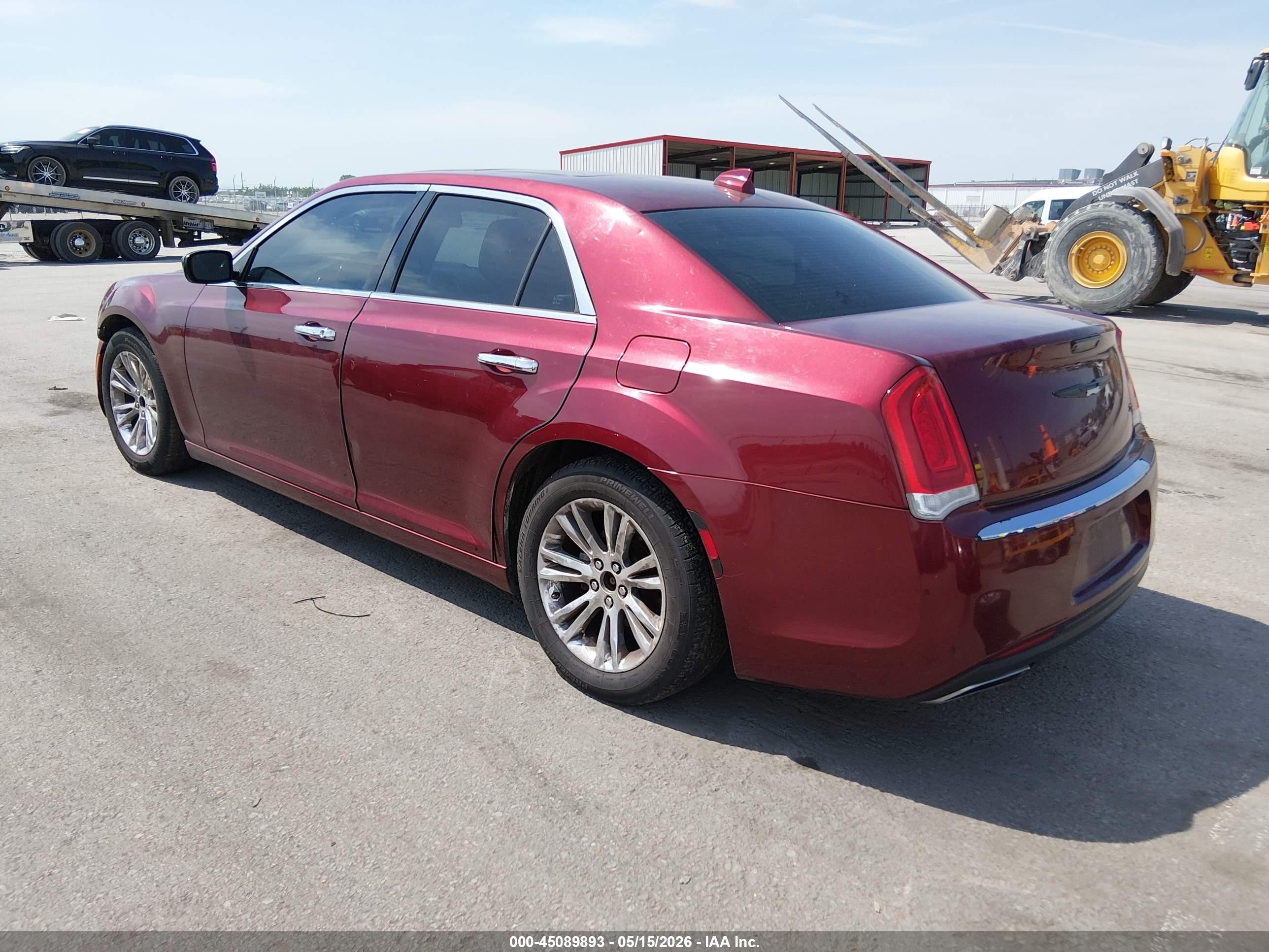 2016 Chrysler 300c Burgundy vin: 2C3CCAEG8GH134796
