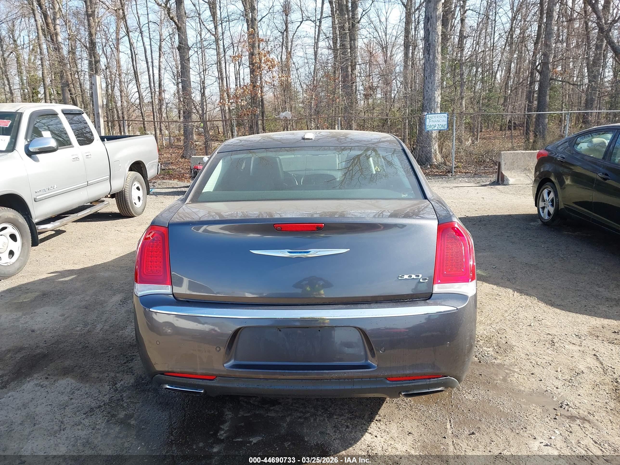 2017 Chrysler 300c   Gray vin: 2C3CCAEG8HH579718