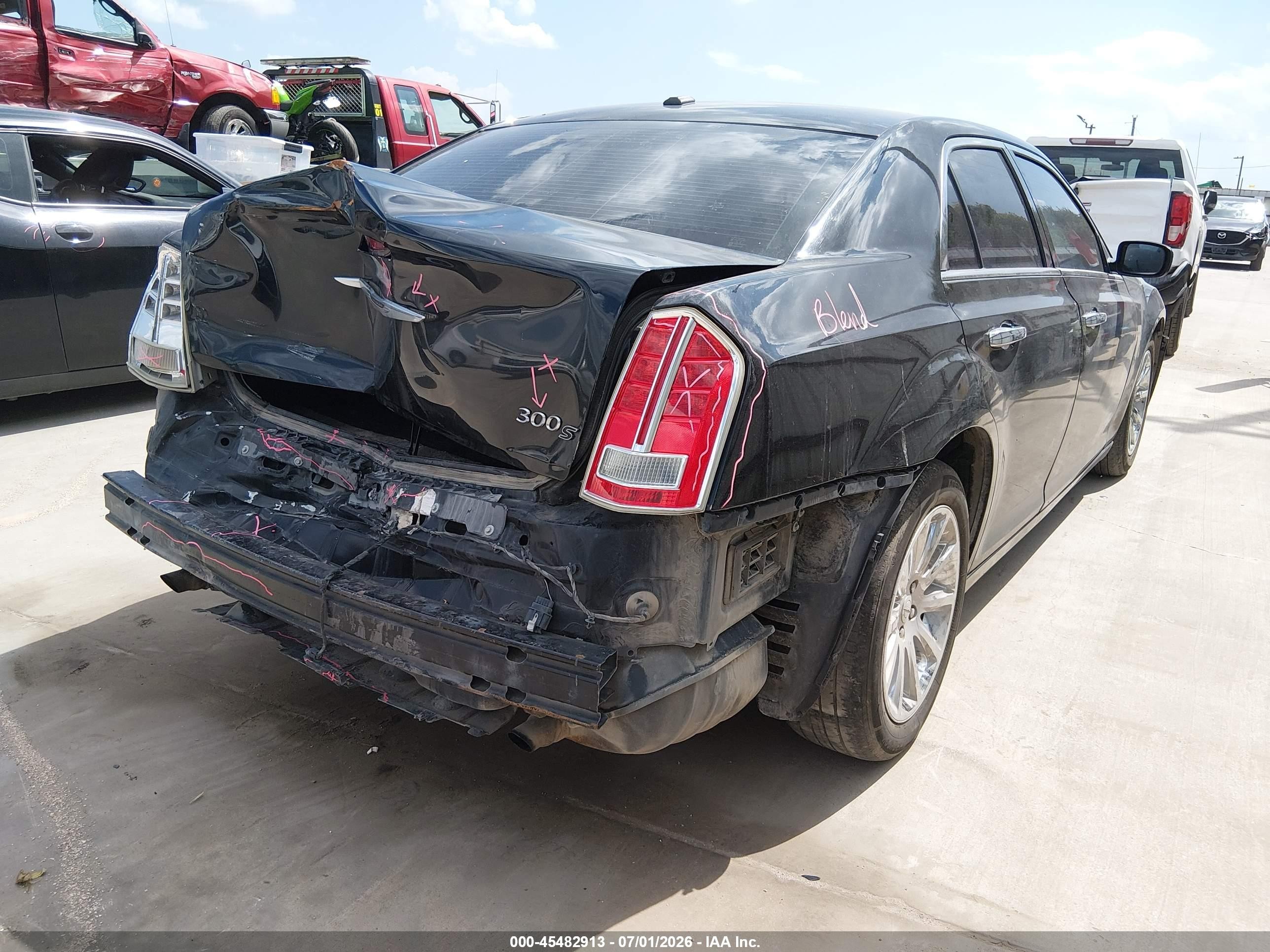 2014 Chrysler 300c   Black vin: 2C3CCAEG9EH379751