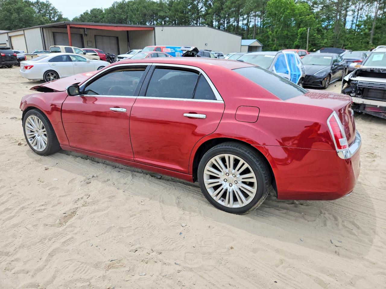 2014 Chrysler 300c Красный vin: 2C3CCAEGXEH145280