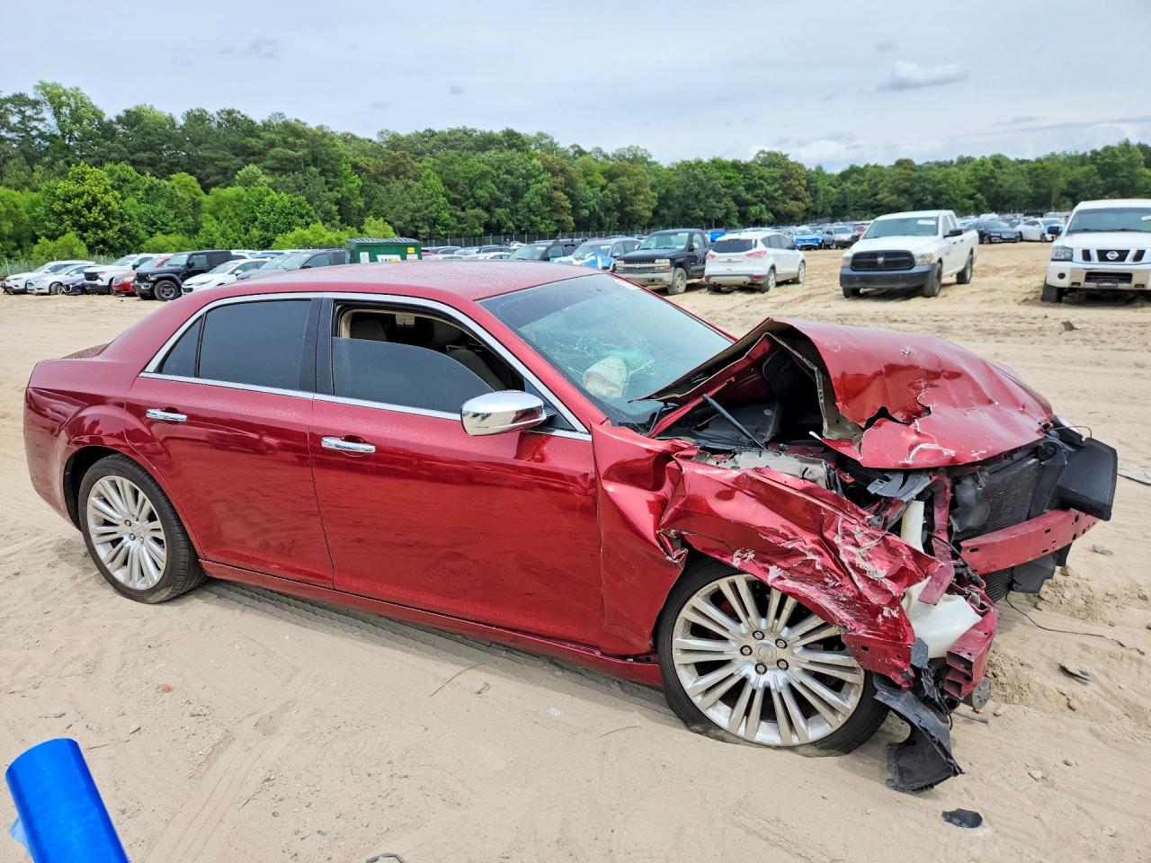 2014 Chrysler 300c Красный vin: 2C3CCAEGXEH145280