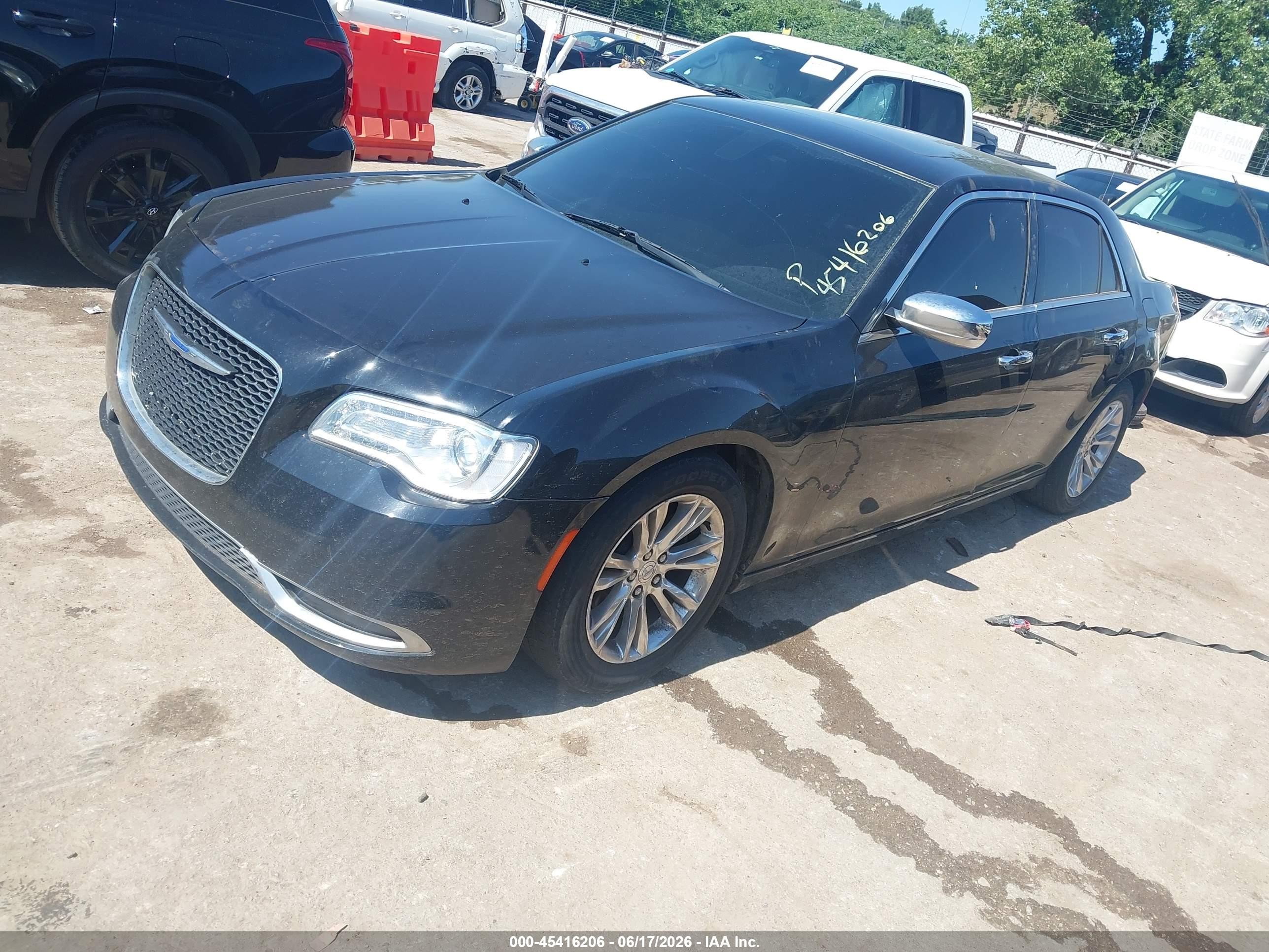 2015 Chrysler 300c   Black vin: 2C3CCAEGXFH779920