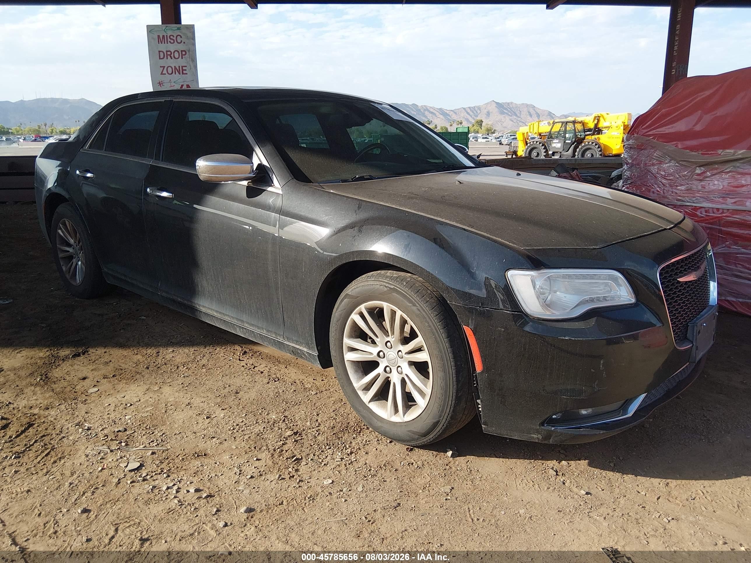 2015 Chrysler 300c   Черный vin: 2C3CCAEGXFH807604