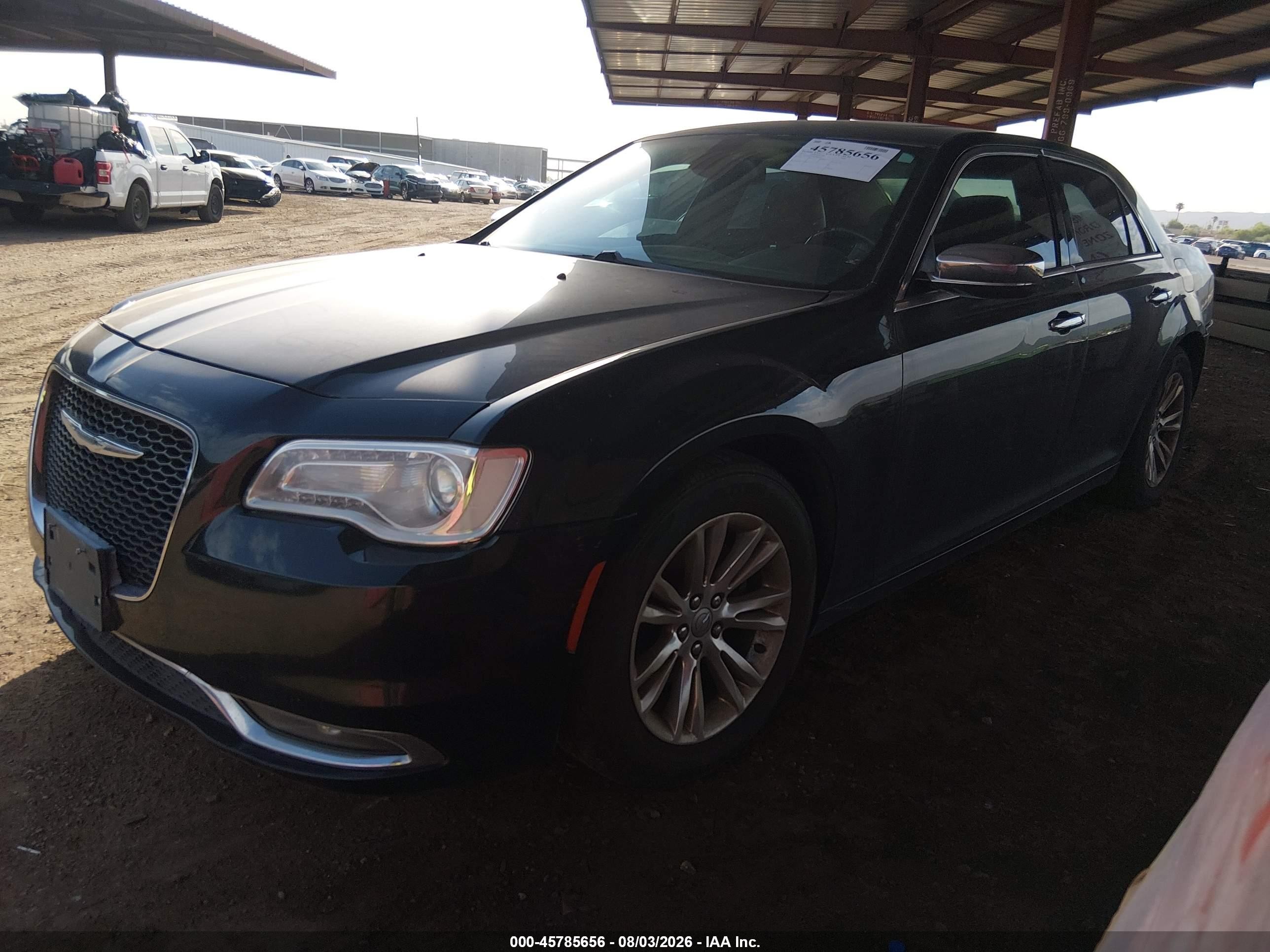 2015 Chrysler 300c   Black vin: 2C3CCAEGXFH807604