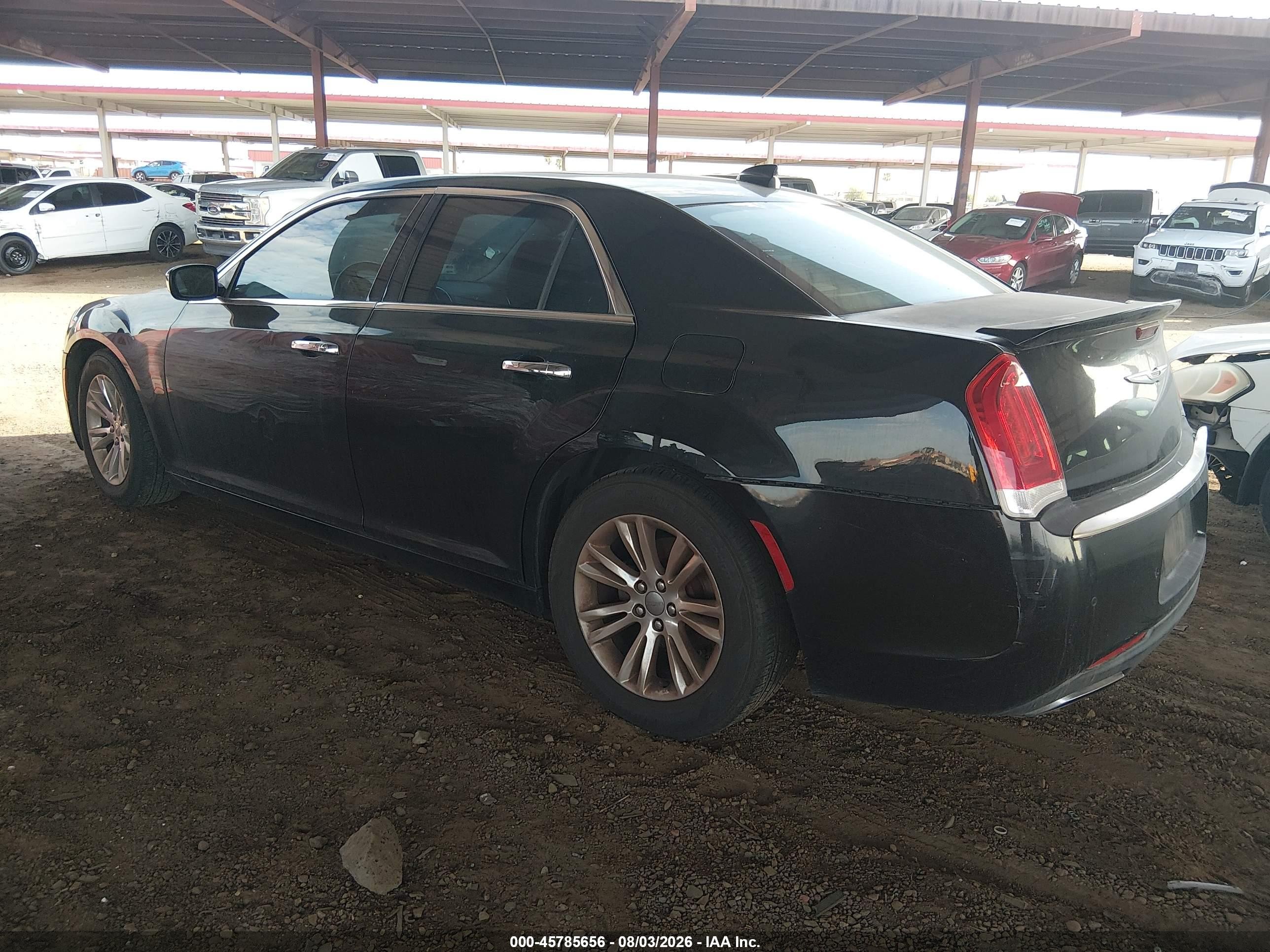 2015 Chrysler 300c   Black vin: 2C3CCAEGXFH807604