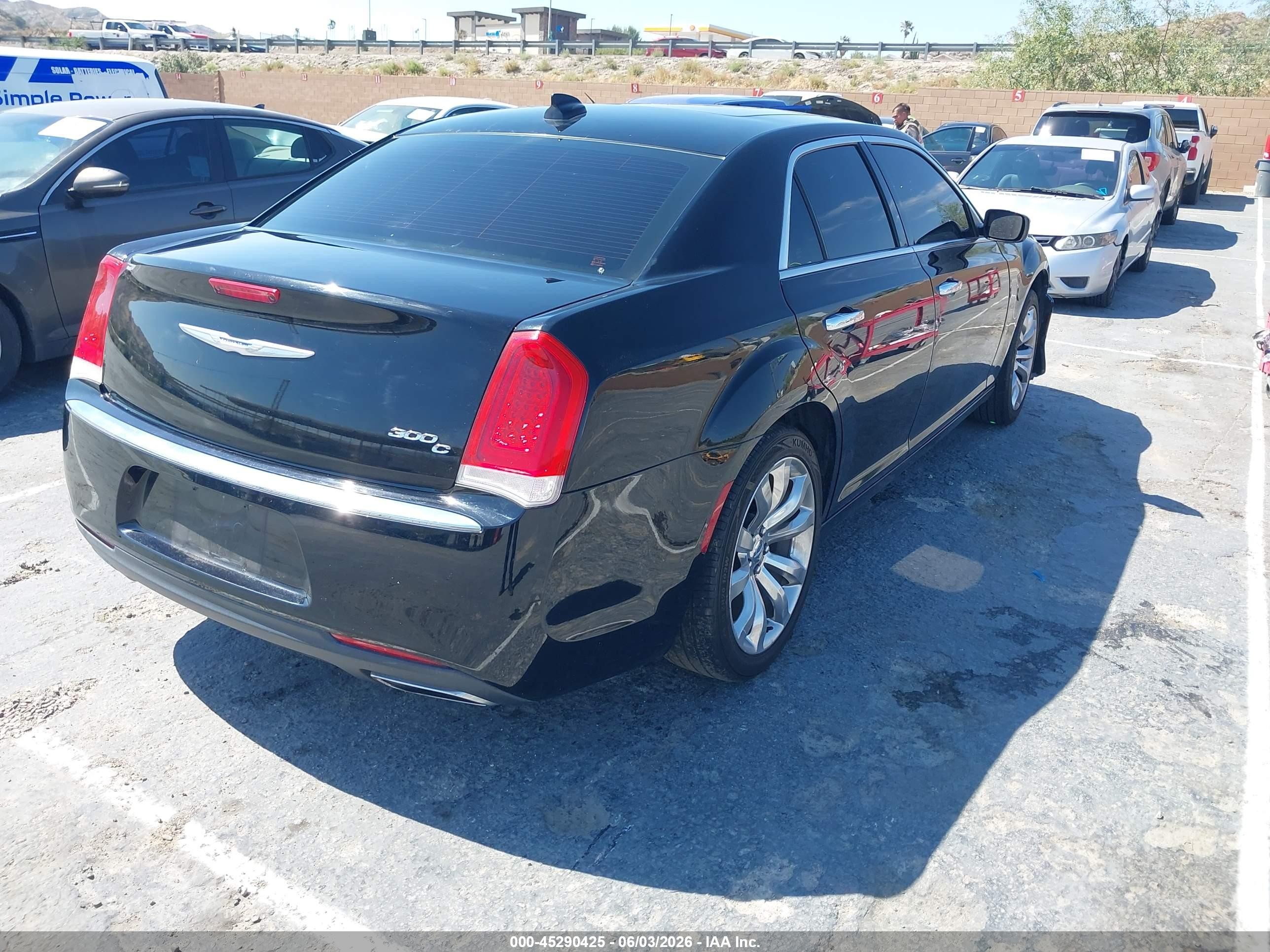 2015 Chrysler 300c   Black vin: 2C3CCAEGXFH893982