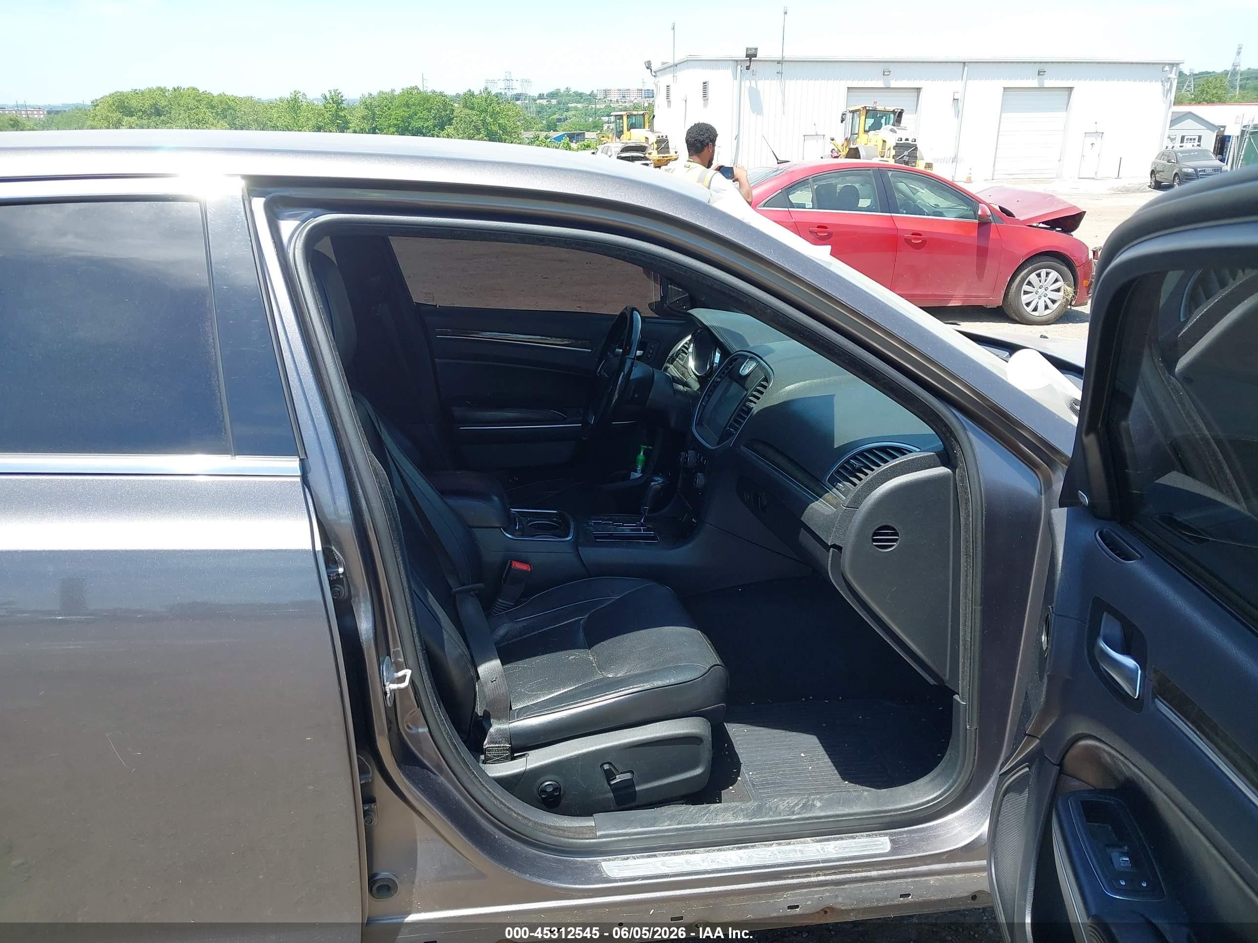 2013 Chrysler 300c   Gray vin: 2C3CCAET0DH650093