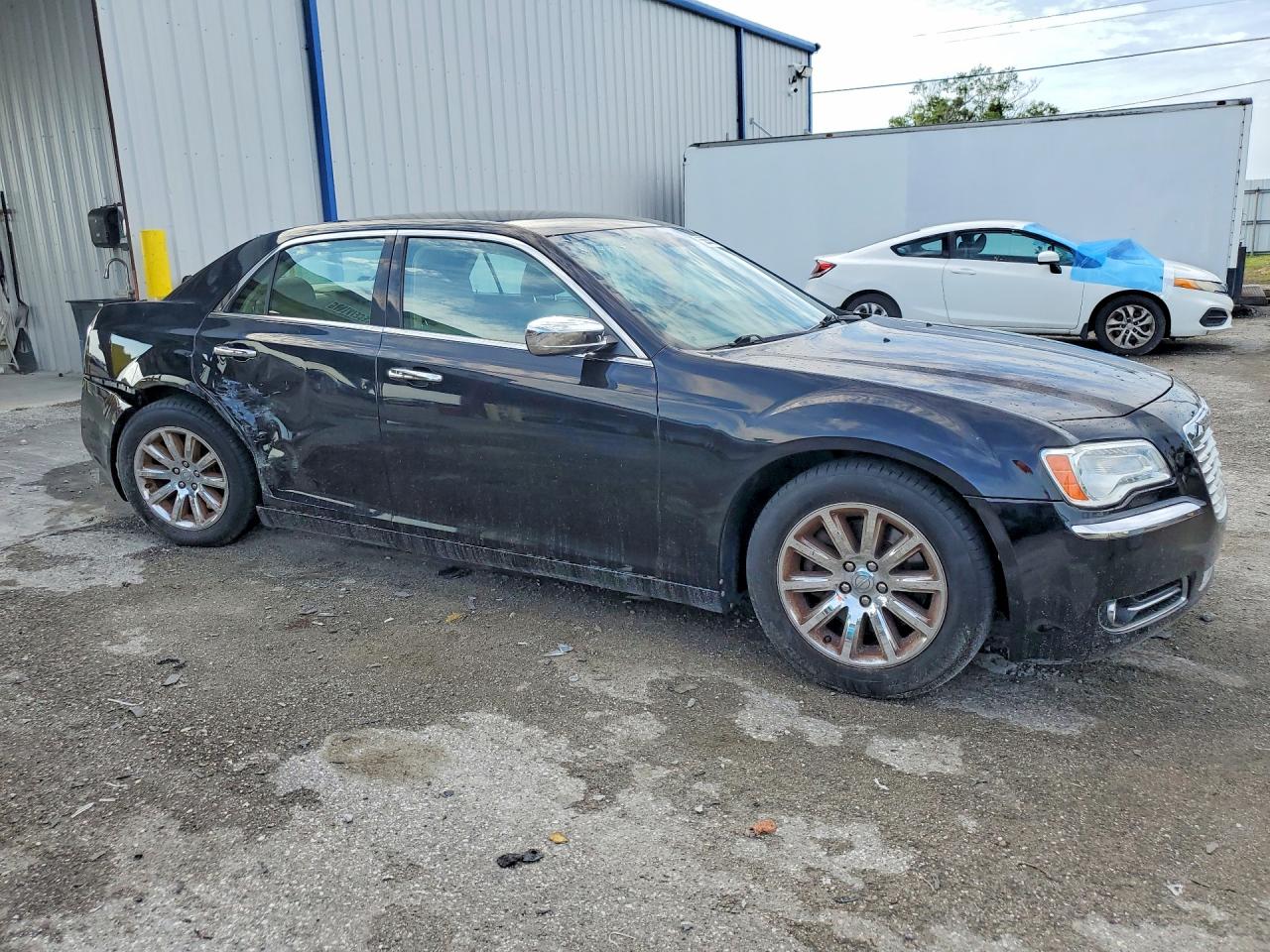 2013 Chrysler 300c Black vin: 2C3CCAET0DH674085