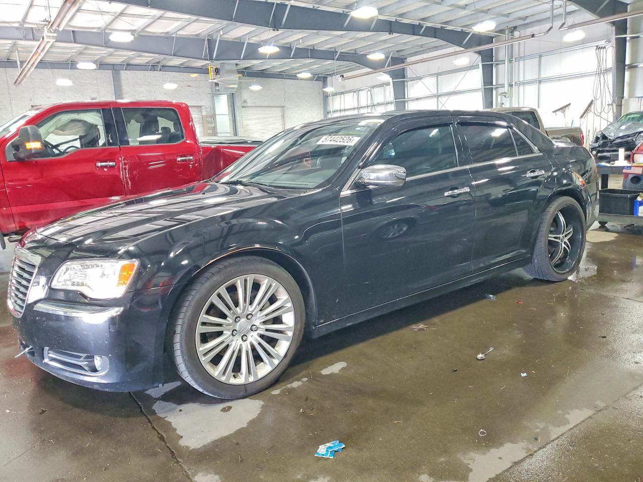 2012 Chrysler 300c Черный vin: 2C3CCAET1CH104109