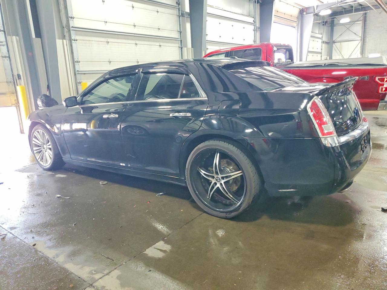 2012 Chrysler 300c Black vin: 2C3CCAET1CH104109