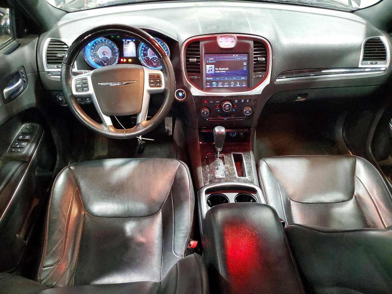 2012 Chrysler 300c Black vin: 2C3CCAET1CH104109