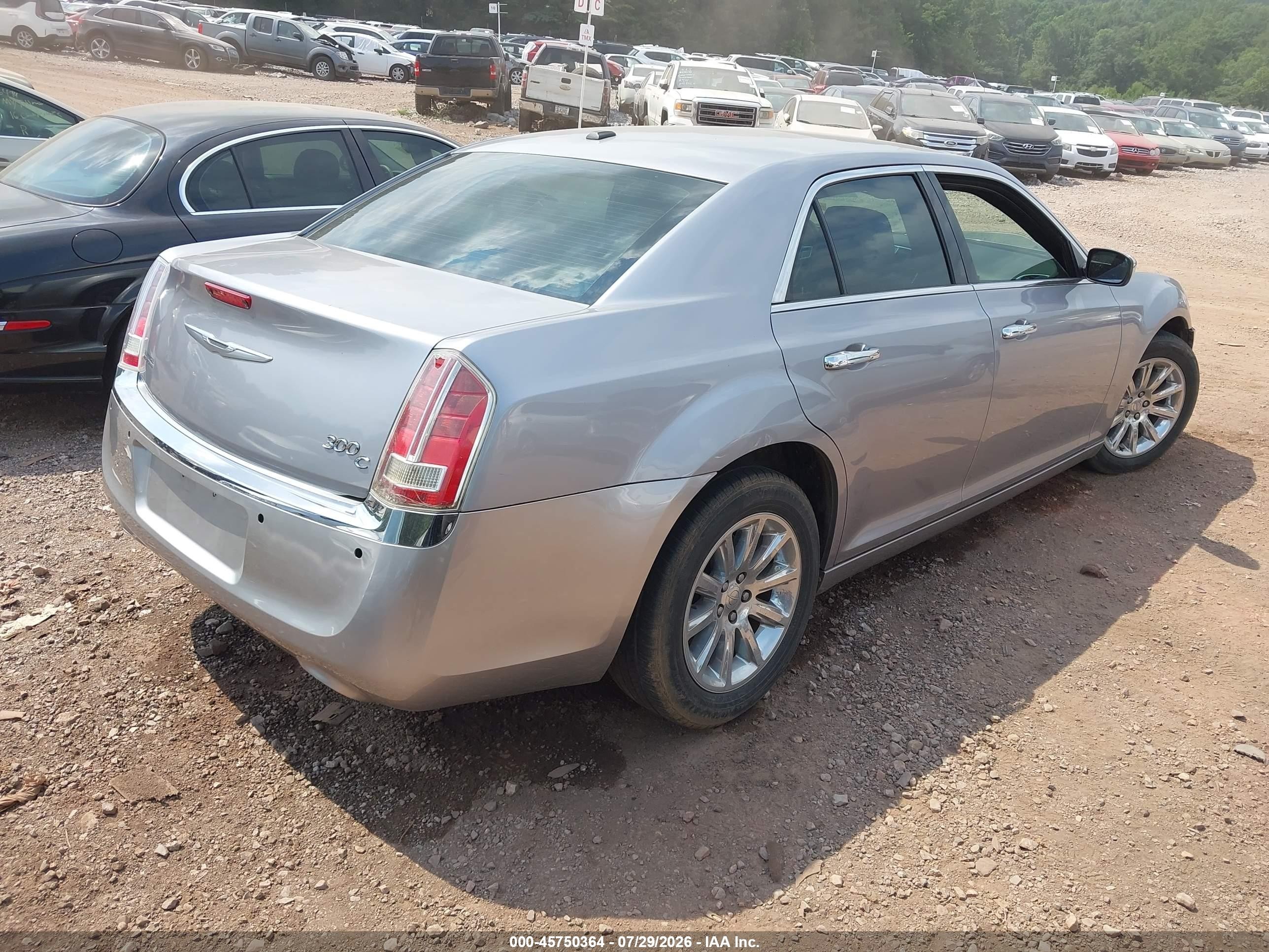 2014 Chrysler 300c   Gray vin: 2C3CCAET1EH171795