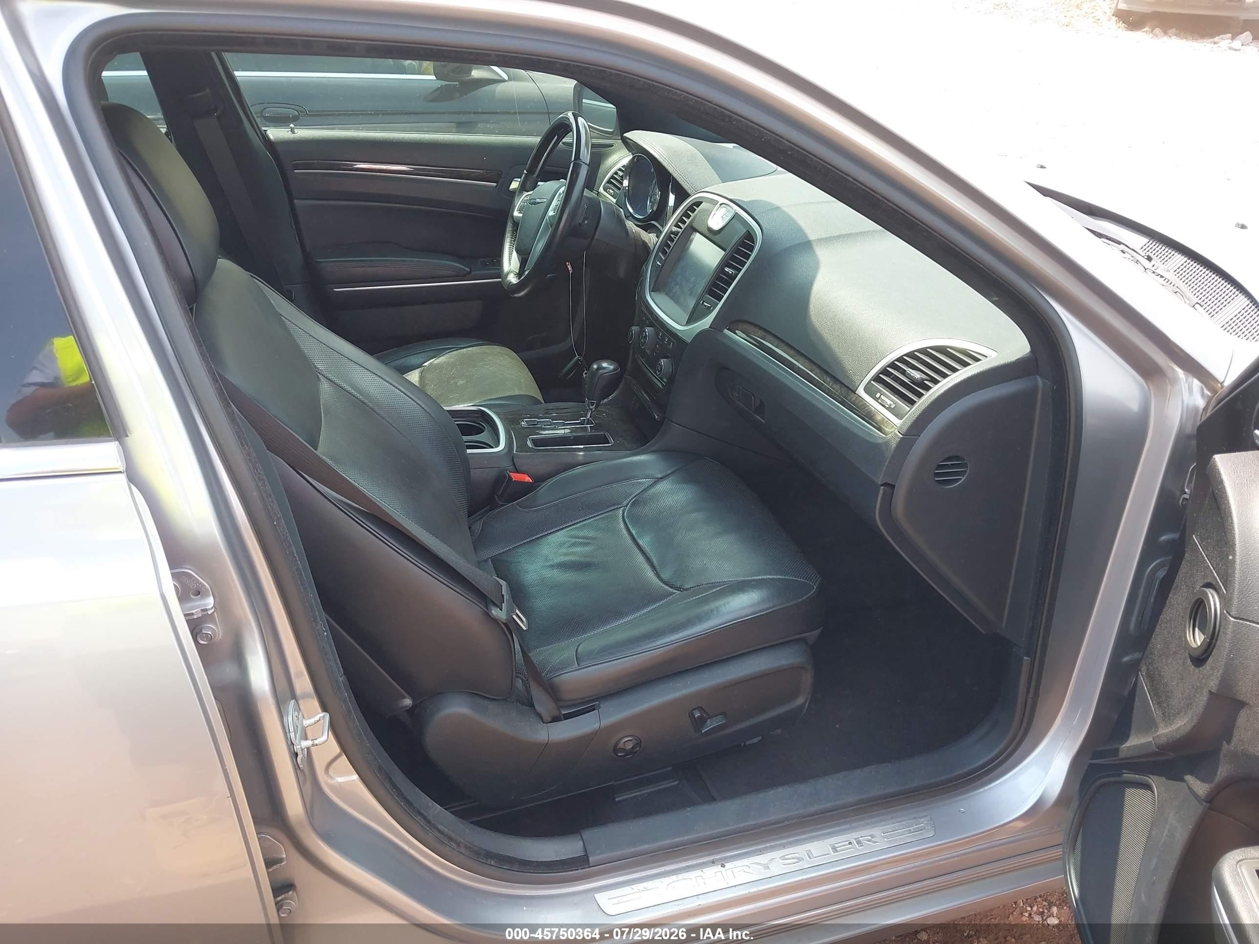 2014 Chrysler 300c   Gray vin: 2C3CCAET1EH171795