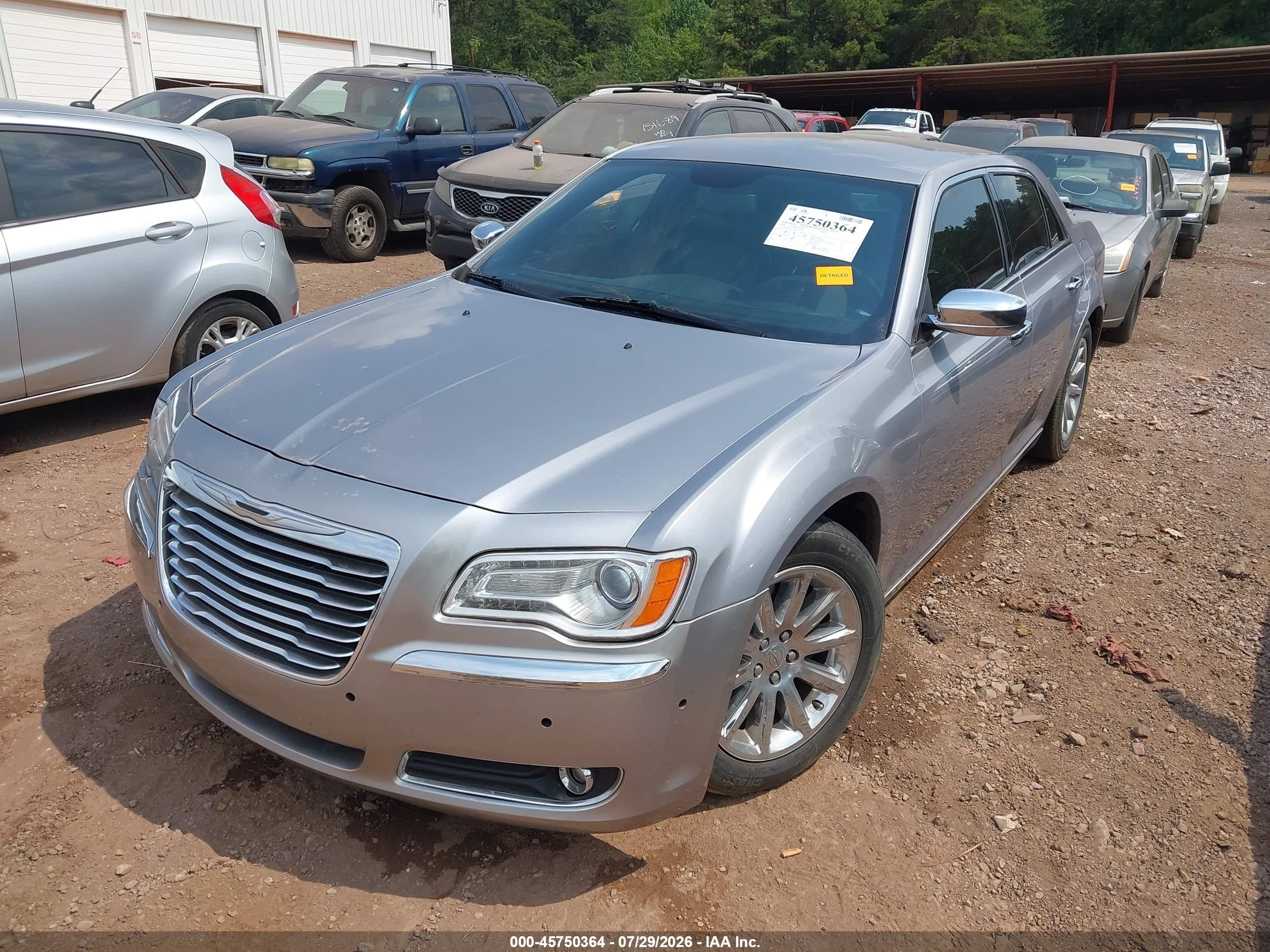 2014 Chrysler 300c   Gray vin: 2C3CCAET1EH171795