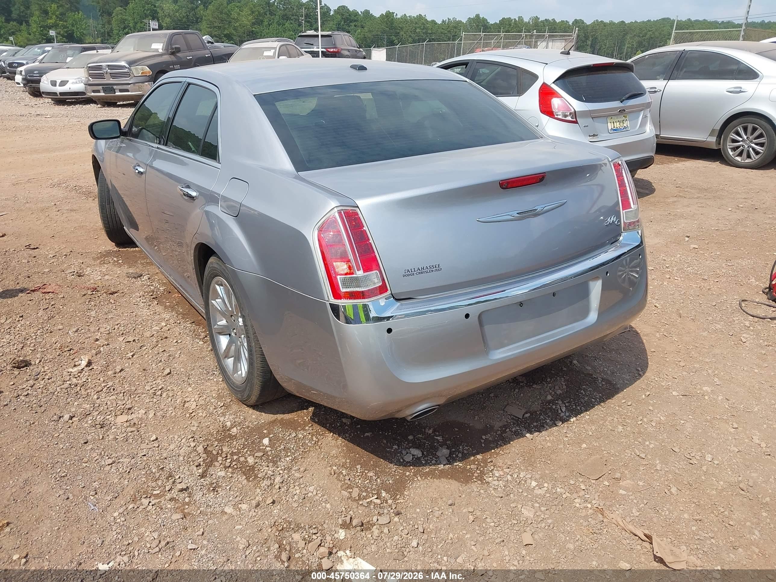 2014 Chrysler 300c   Gray vin: 2C3CCAET1EH171795
