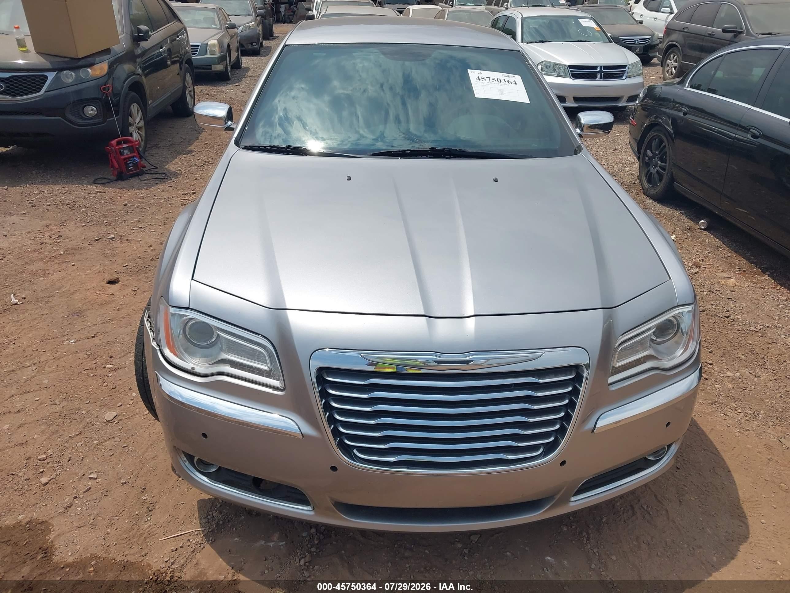 2014 Chrysler 300c   Gray vin: 2C3CCAET1EH171795