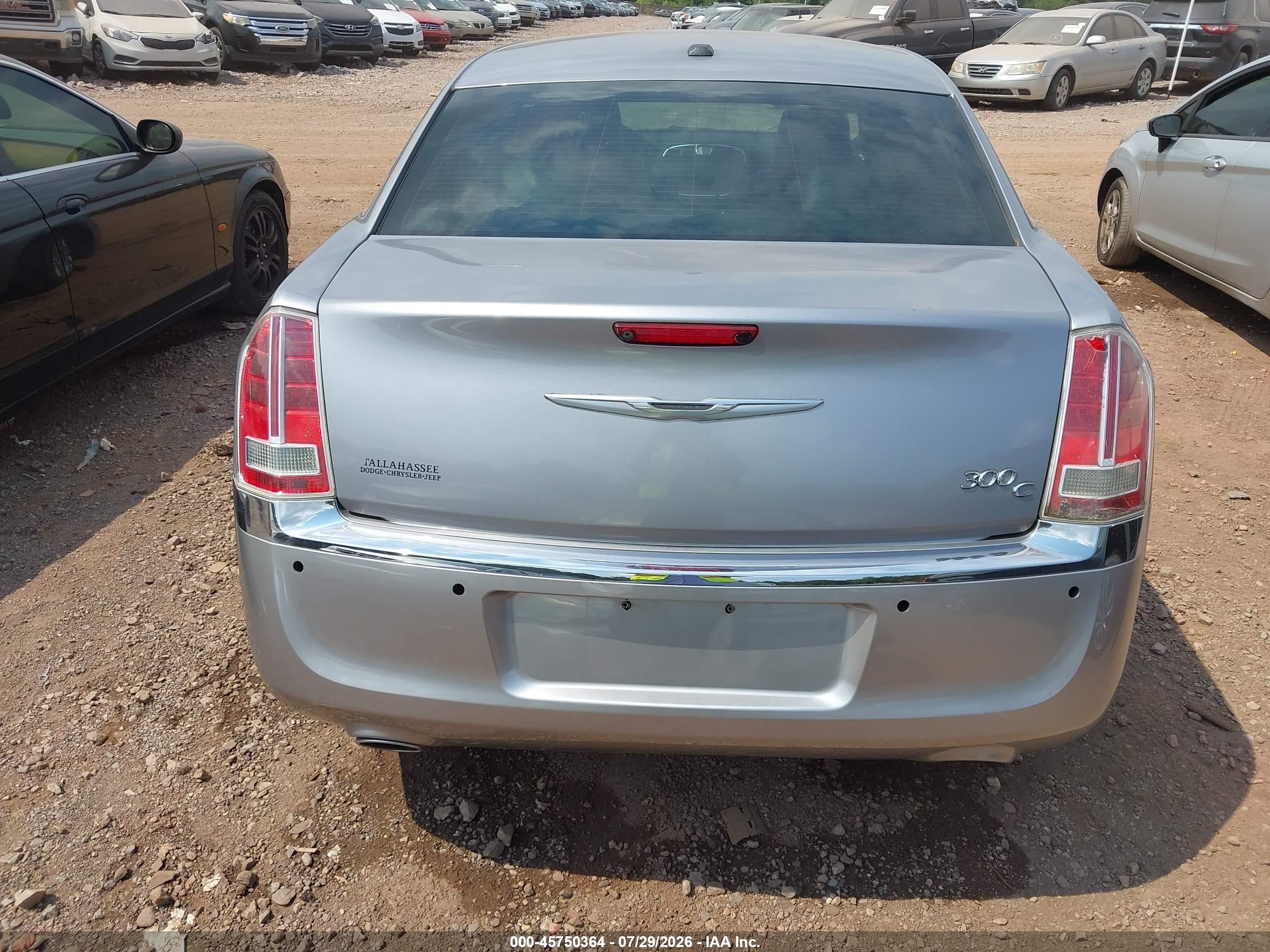 2014 Chrysler 300c   Gray vin: 2C3CCAET1EH171795