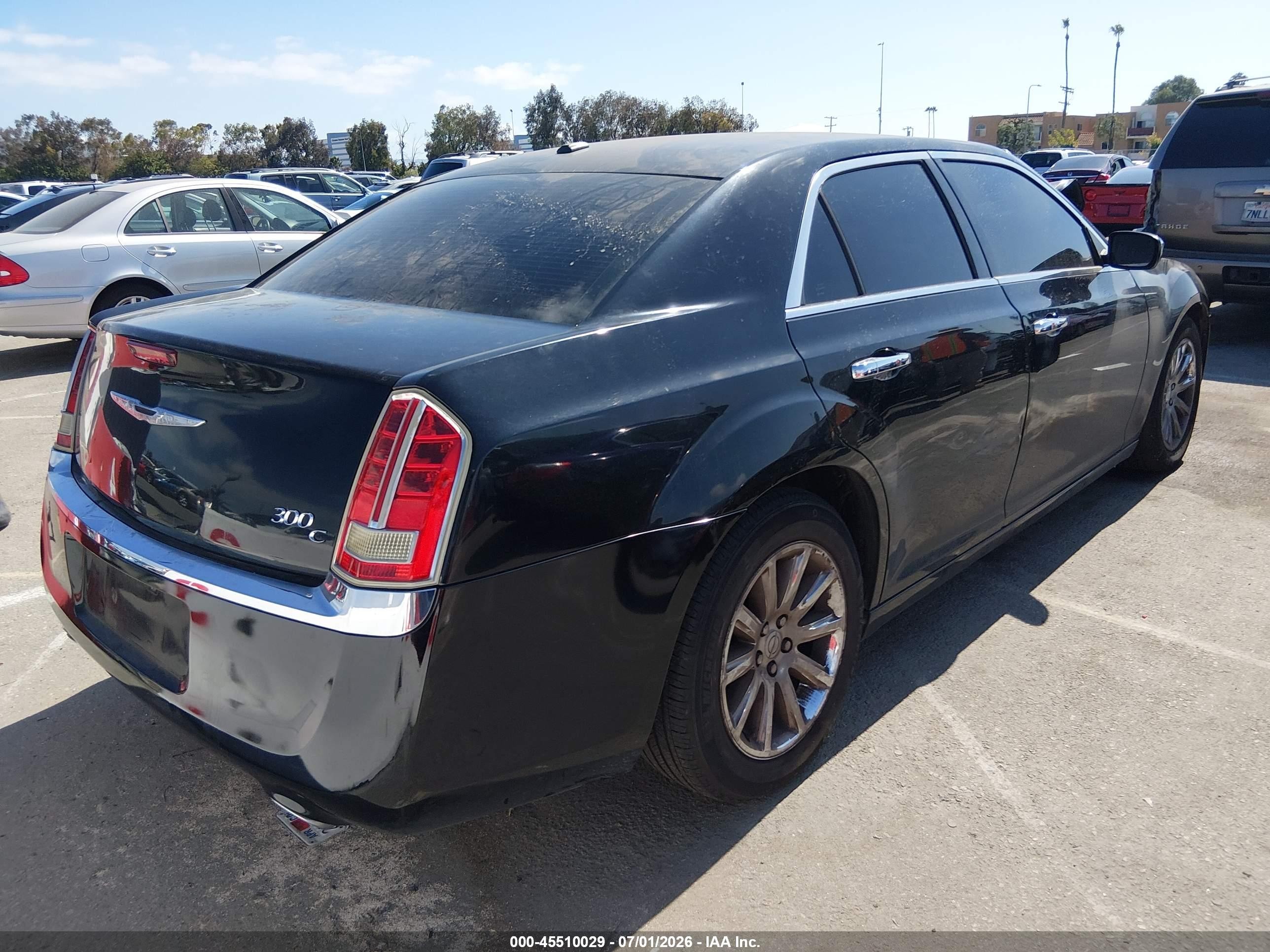 2014 Chrysler 300c   Черный vin: 2C3CCAET2EH217005