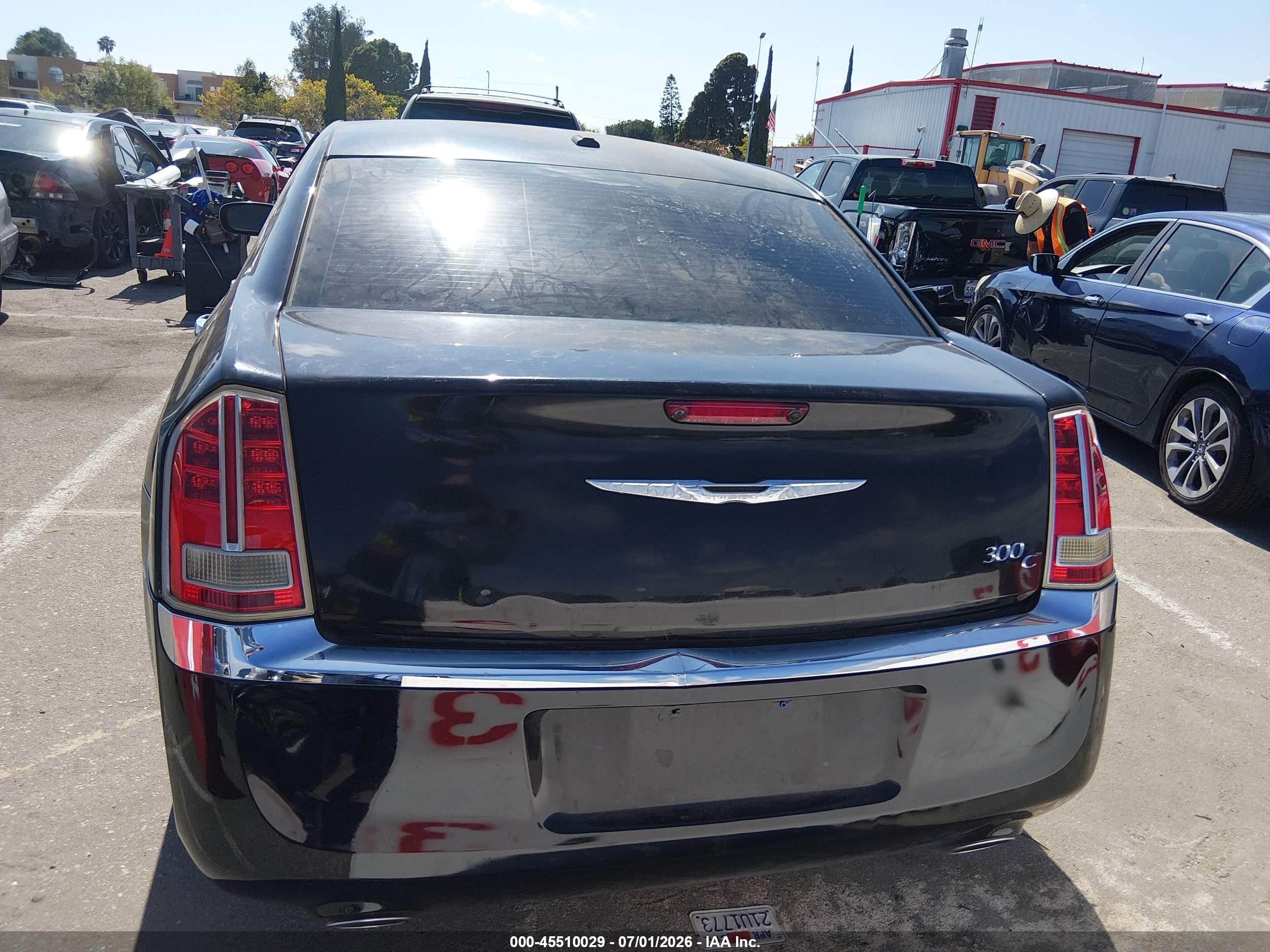 2014 Chrysler 300c   Черный vin: 2C3CCAET2EH217005