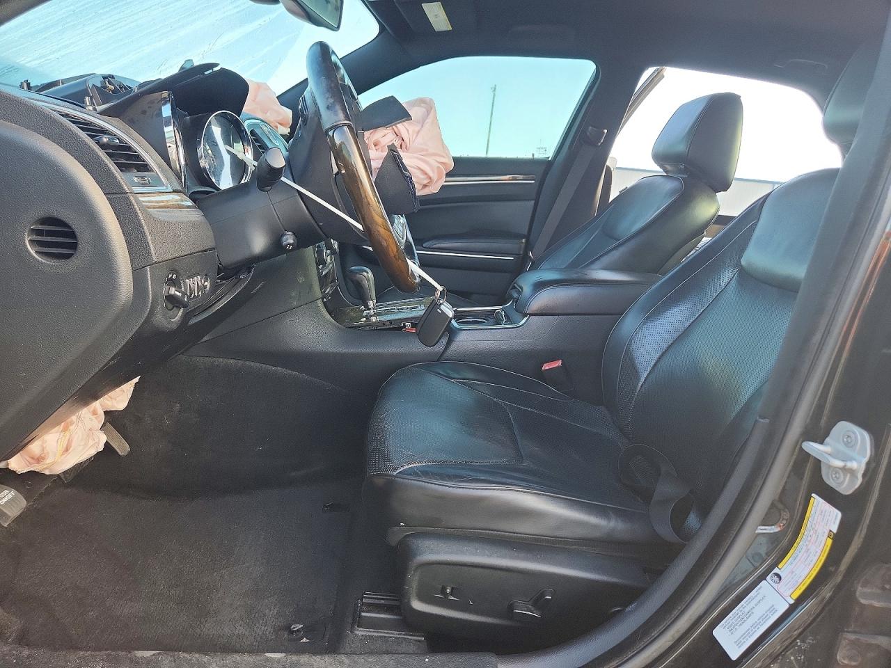 2012 Chrysler 300c Black vin: 2C3CCAET3CH160844