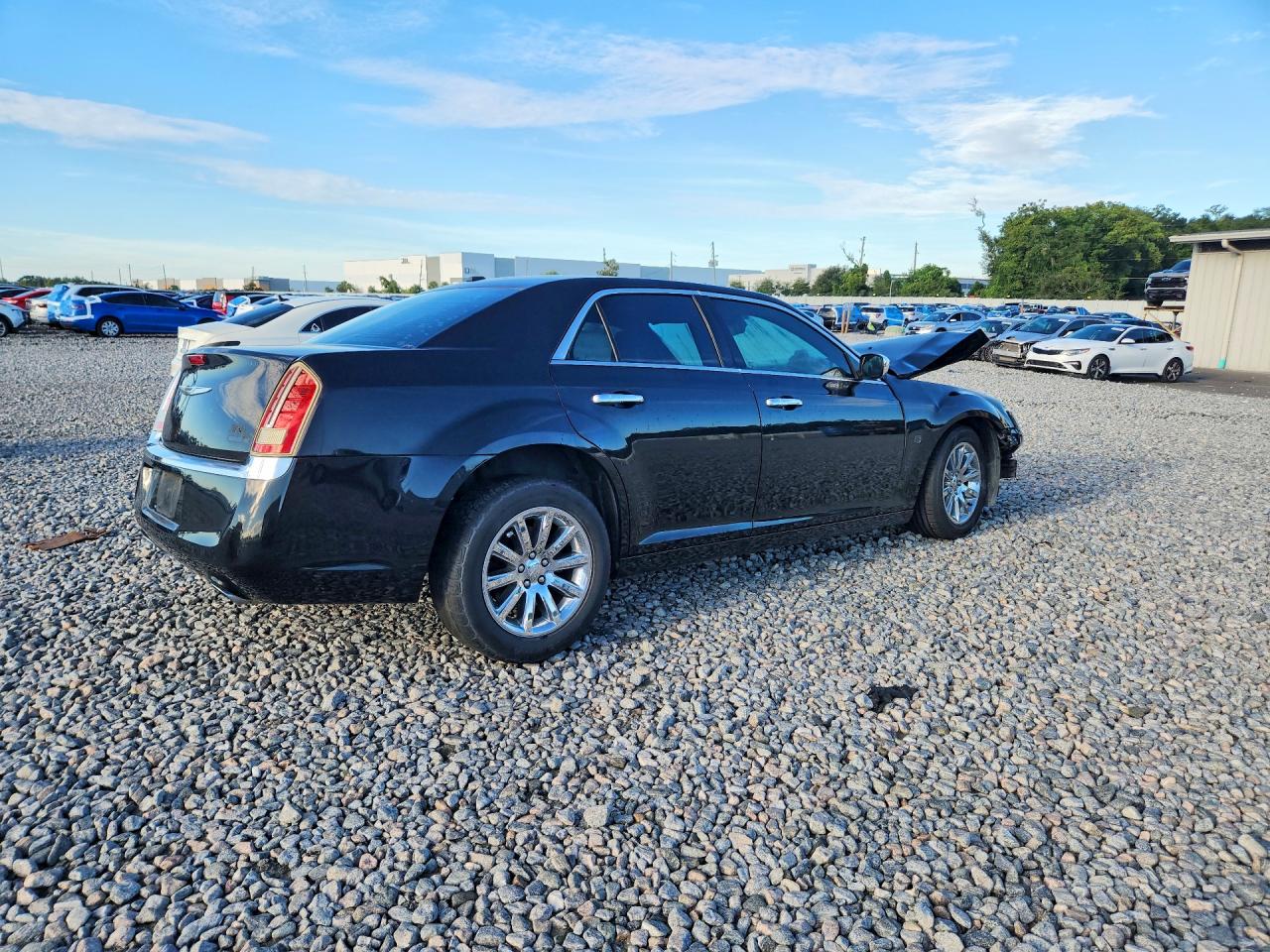 2012 Chrysler 300c Black vin: 2C3CCAET3CH160844