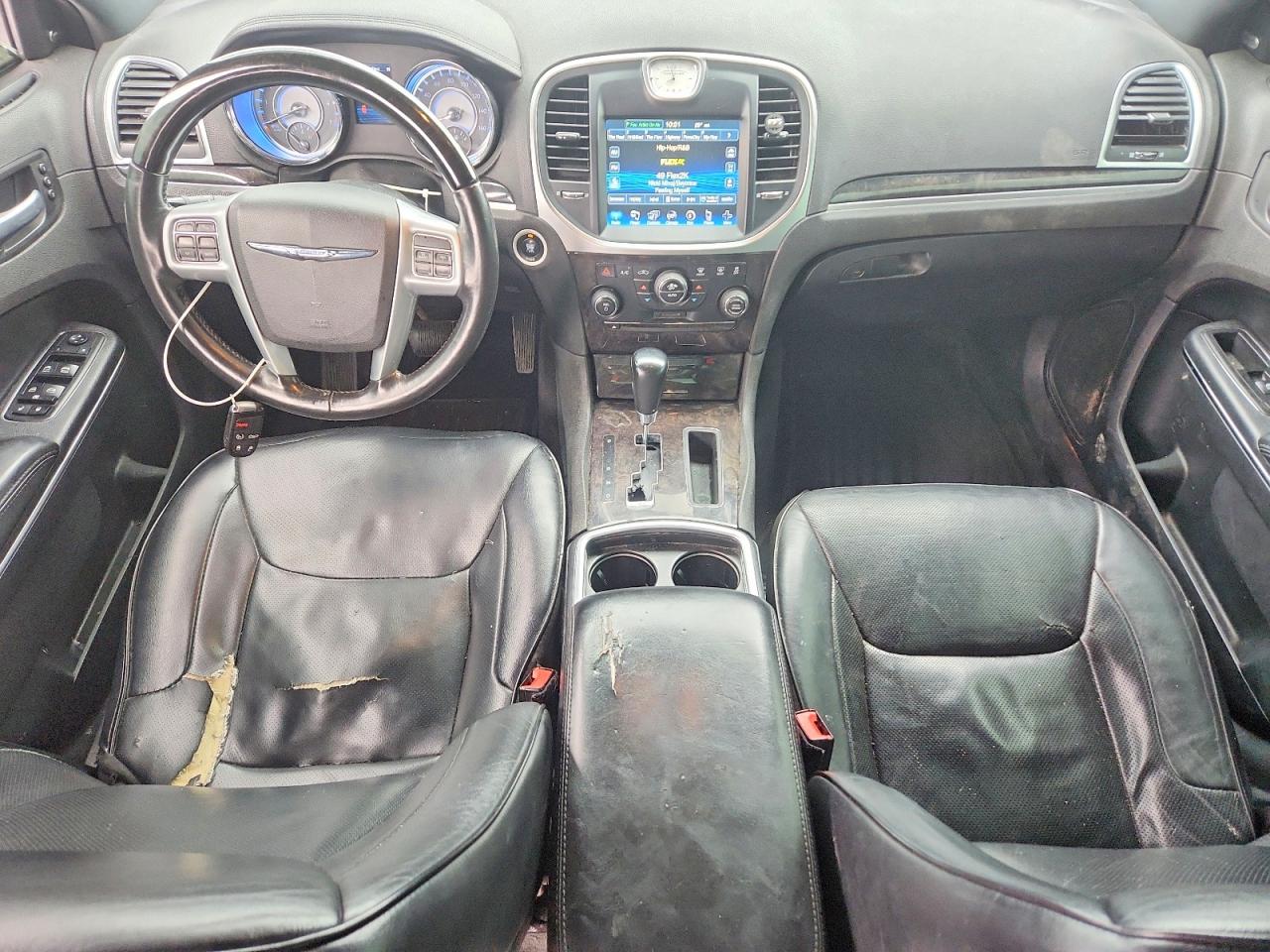 2014 Chrysler 300c White vin: 2C3CCAET3EH109217