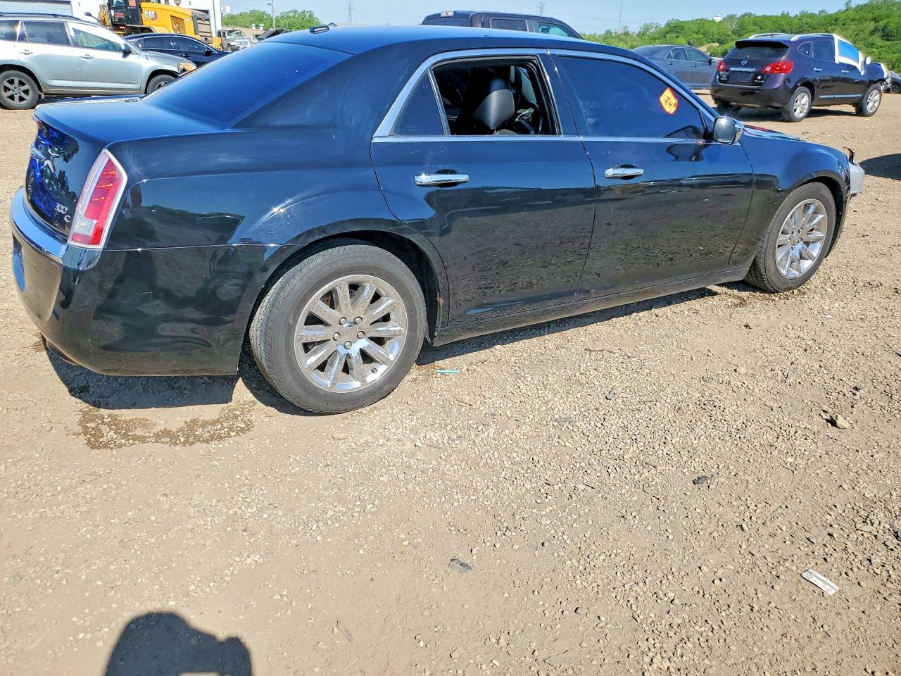 2013 Chrysler 300c Black vin: 2C3CCAET4DH507891