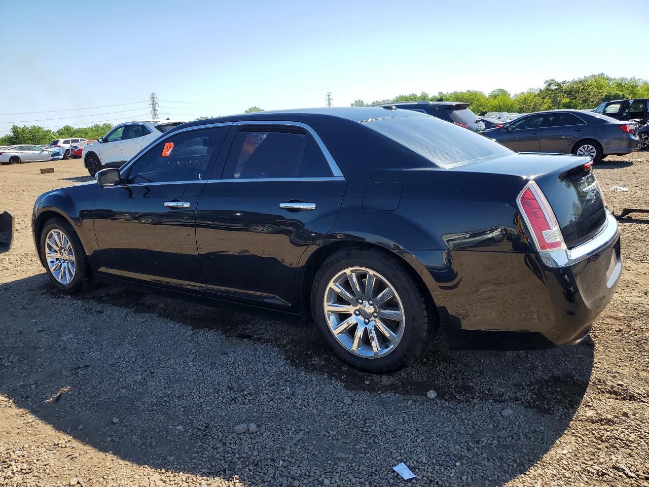 2013 Chrysler 300c Black vin: 2C3CCAET4DH507891