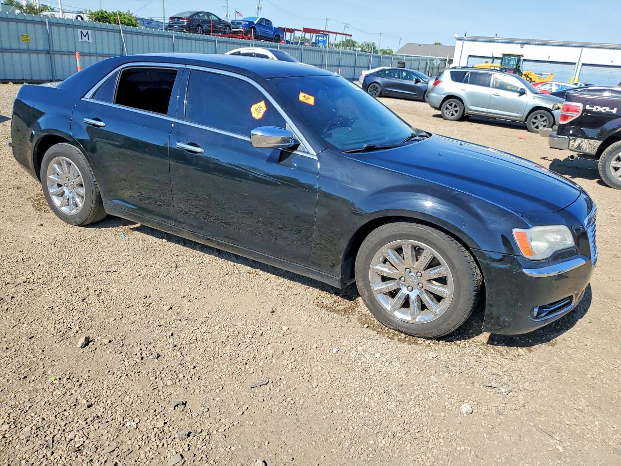 2013 Chrysler 300c Black vin: 2C3CCAET4DH507891