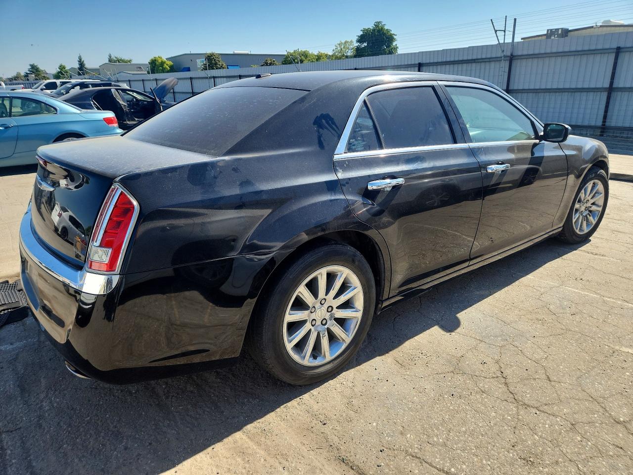 2013 Chrysler 300c Black vin: 2C3CCAET4DH541409