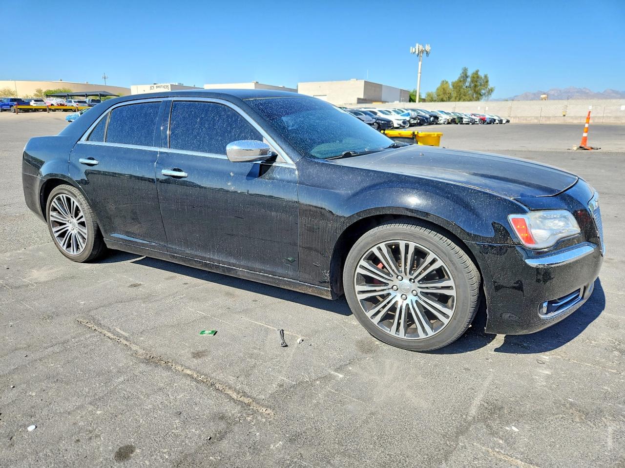 2013 Chrysler 300c Black vin: 2C3CCAET4DH675787