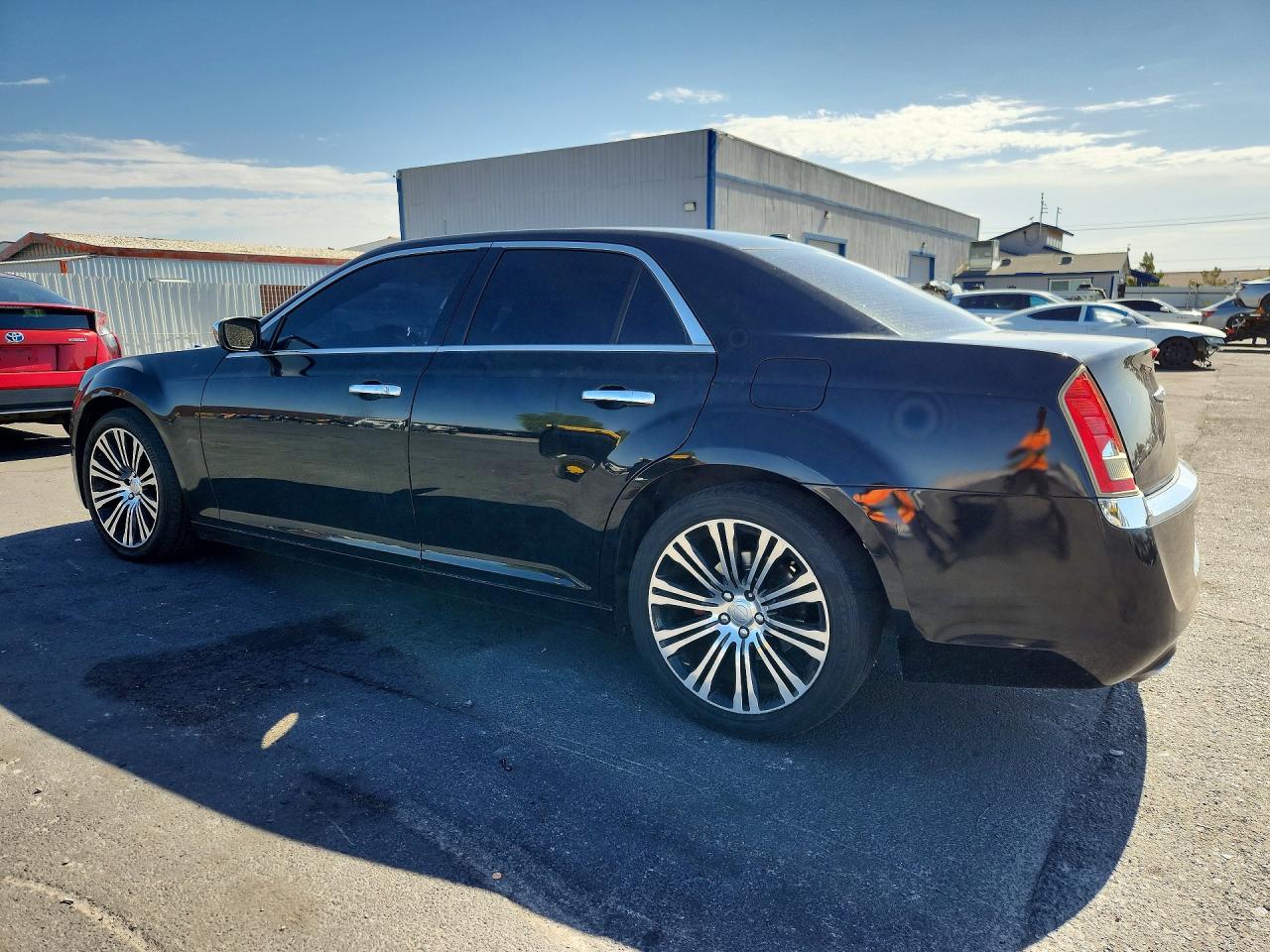 2013 Chrysler 300c Black vin: 2C3CCAET4DH675787