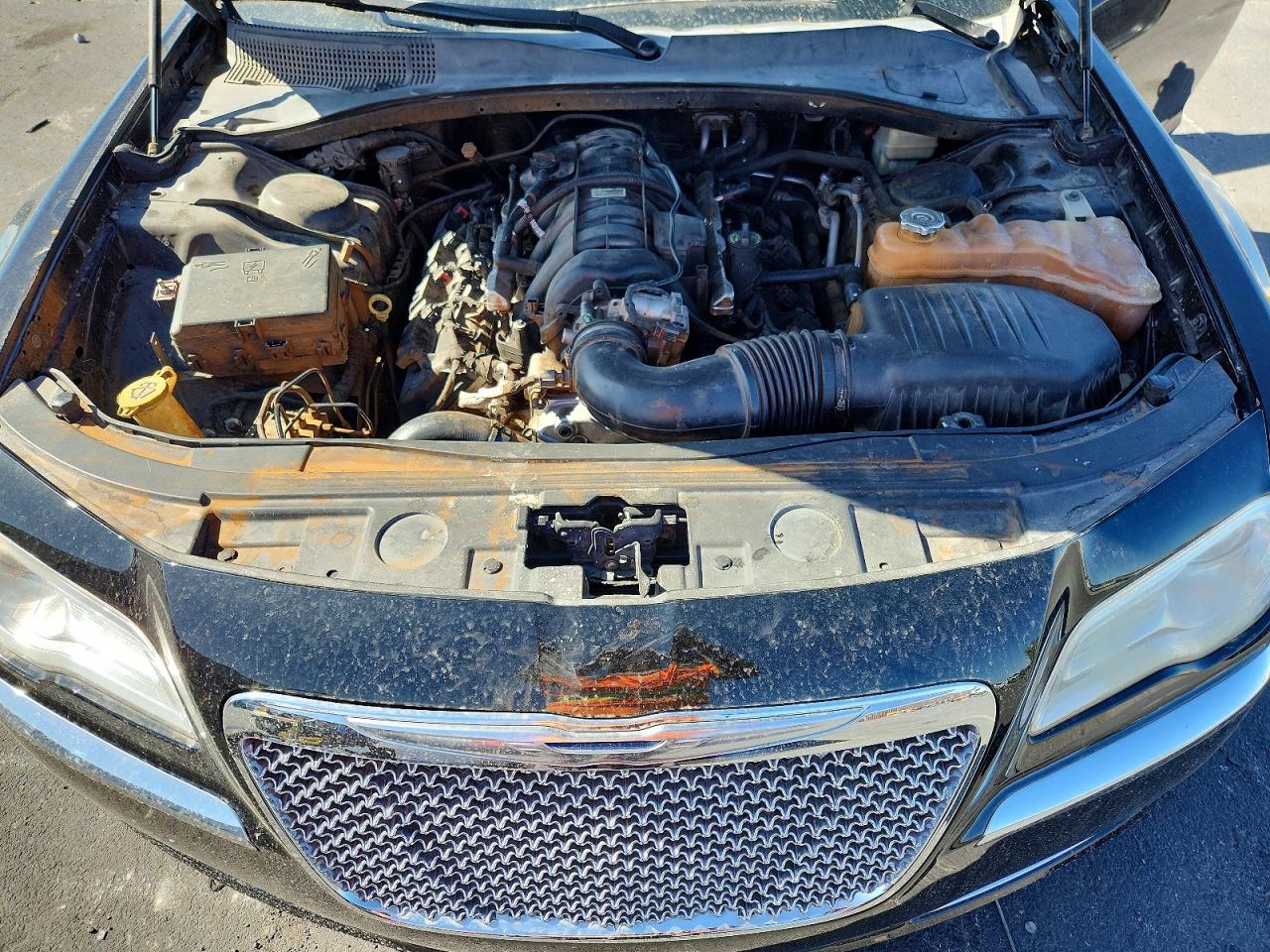 2013 Chrysler 300c Black vin: 2C3CCAET4DH675787