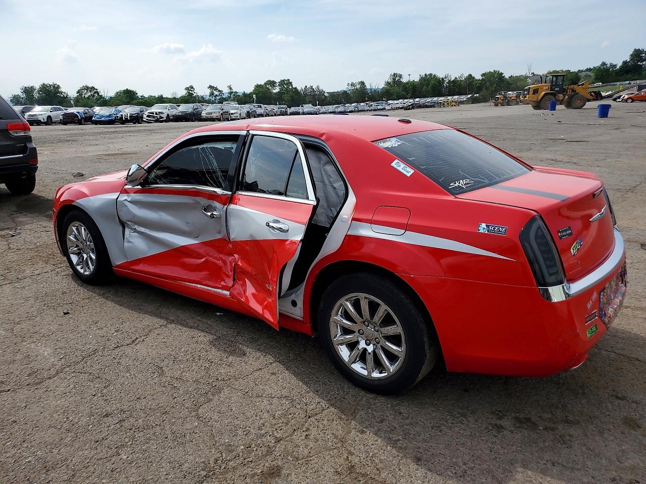 2013 Chrysler 300c Luxury Red vin: 2C3CCAET5DH661753