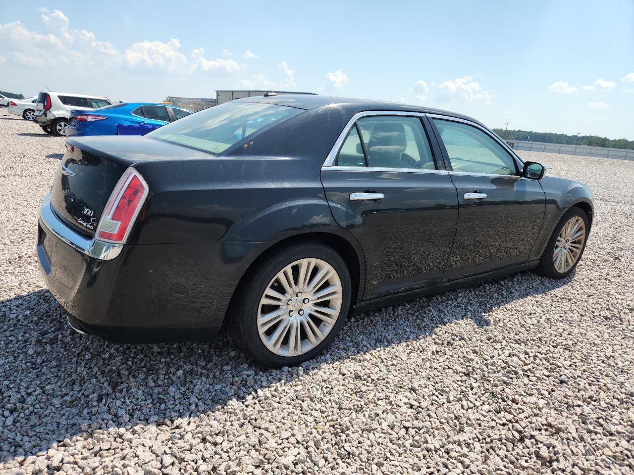 2013 Chrysler 300c Black vin: 2C3CCAET7DH618760