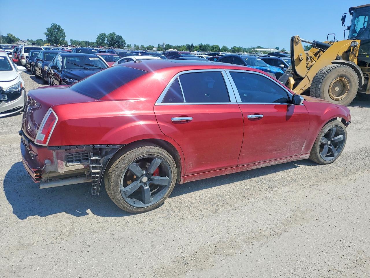 2013 Chrysler 300c Burgundy vin: 2C3CCAET7DH625983