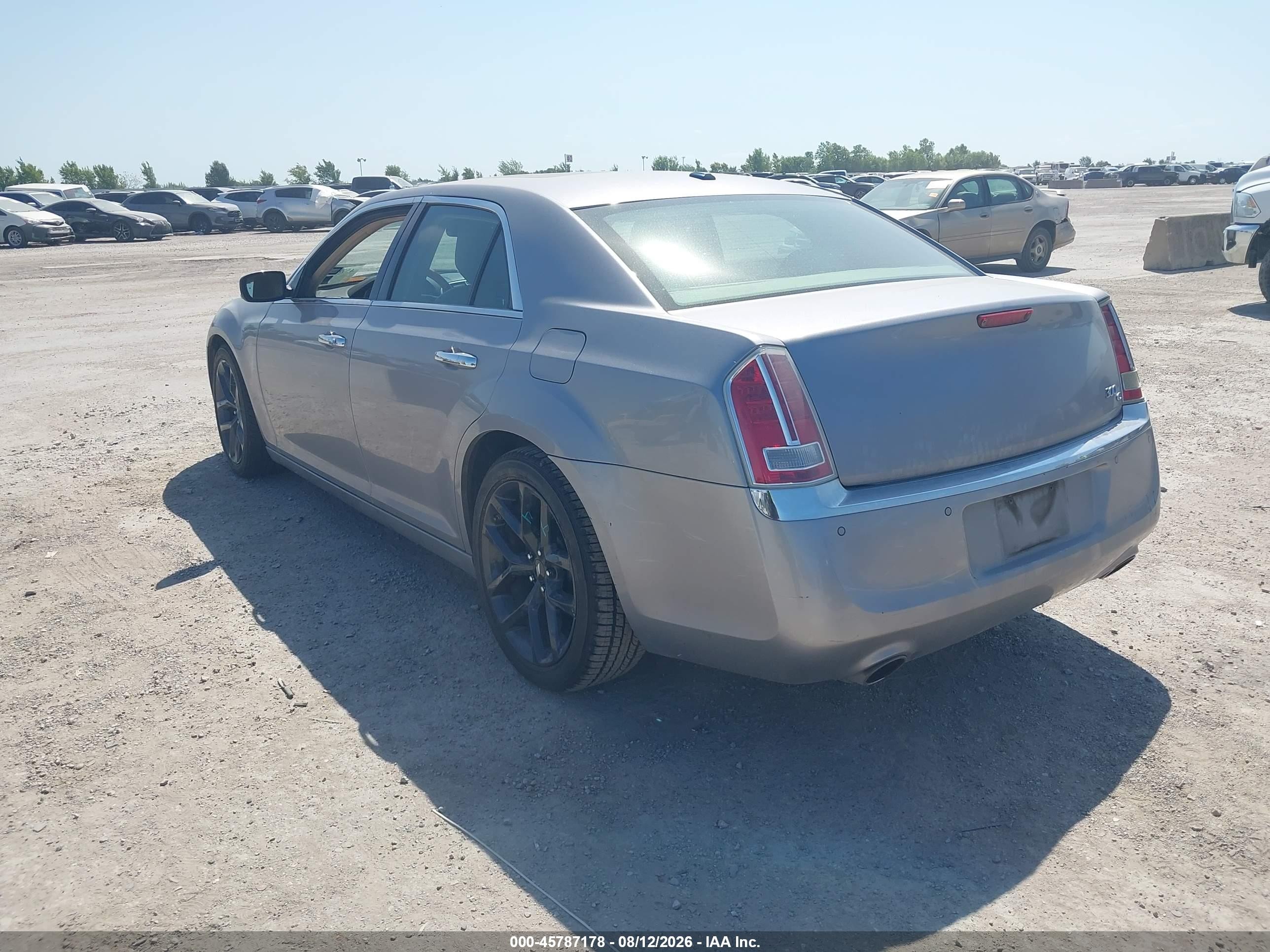 2013 Chrysler 300c   Gray vin: 2C3CCAET7DH632559
