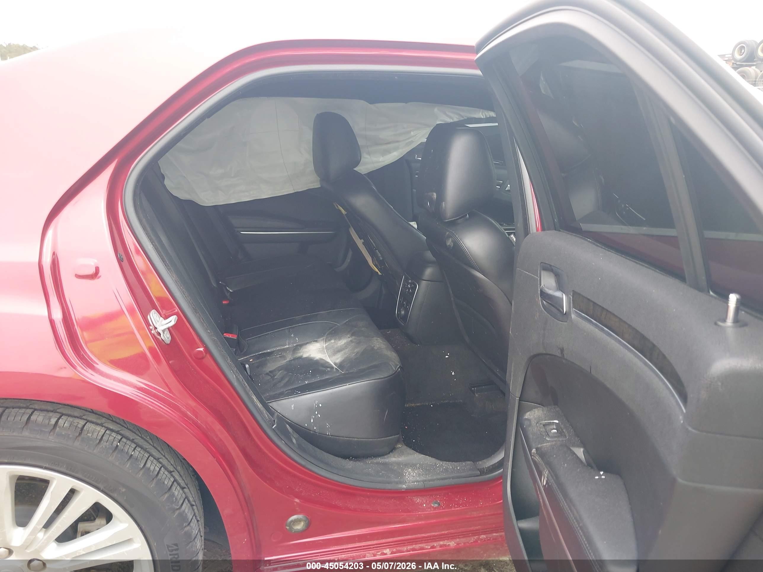 2012 Chrysler 300c Бордовый vin: 2C3CCAET8CH264245