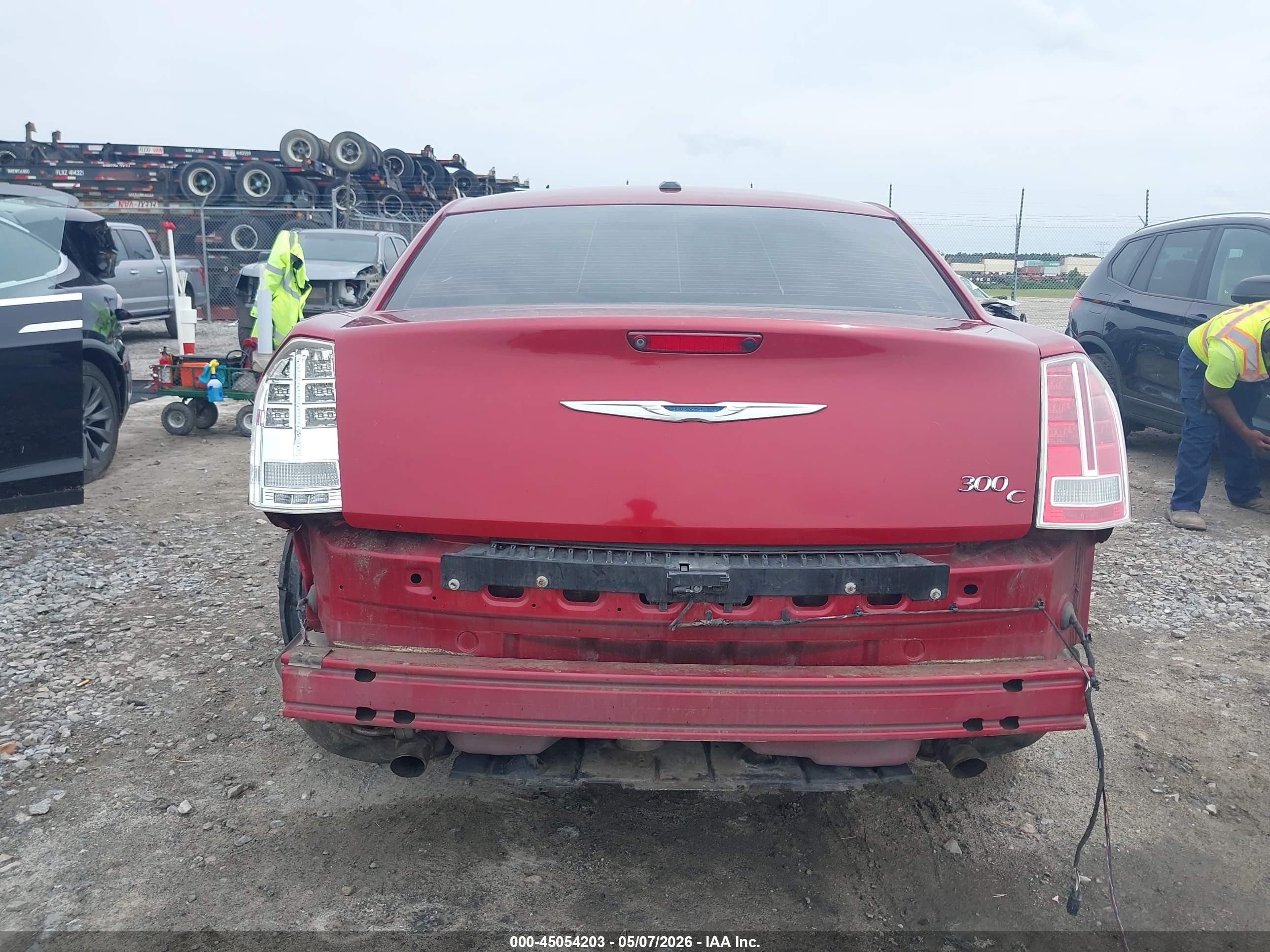 2012 Chrysler 300c Бордовый vin: 2C3CCAET8CH264245