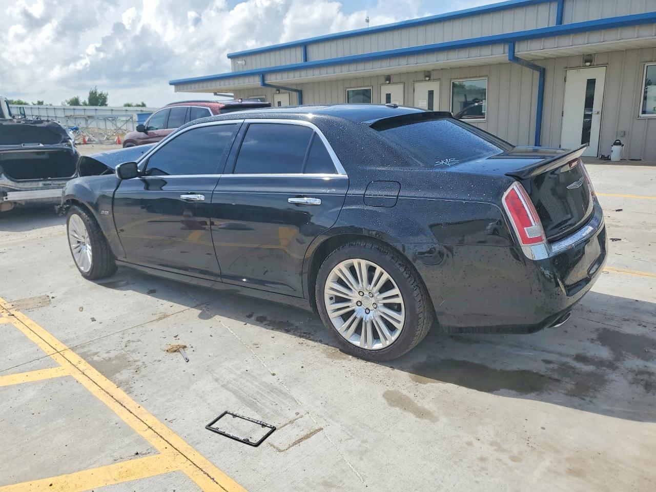 2014 Chrysler 300c Black vin: 2C3CCAET8EH146053
