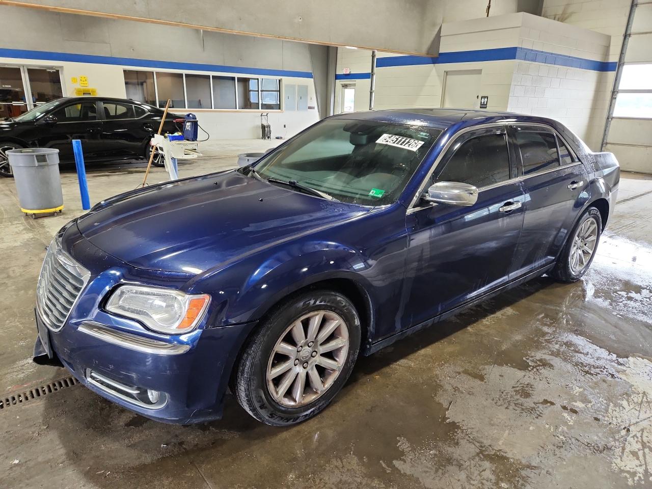 2013 Chrysler 300c Blue vin: 2C3CCAET9DH577757 Damage: Left Front Fender, Dent(S) W/ Paint Dmg, 2 To 3 Inches