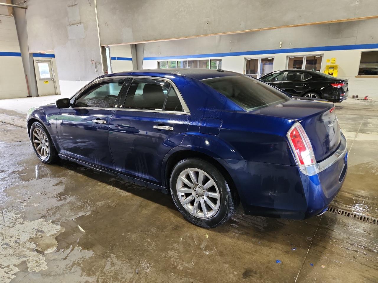 2013 Chrysler 300c Blue vin: 2C3CCAET9DH577757 Damage: Left Rear Door, Dent(S) W/ Paint Dmg, 1/8 To 1/2 Inch