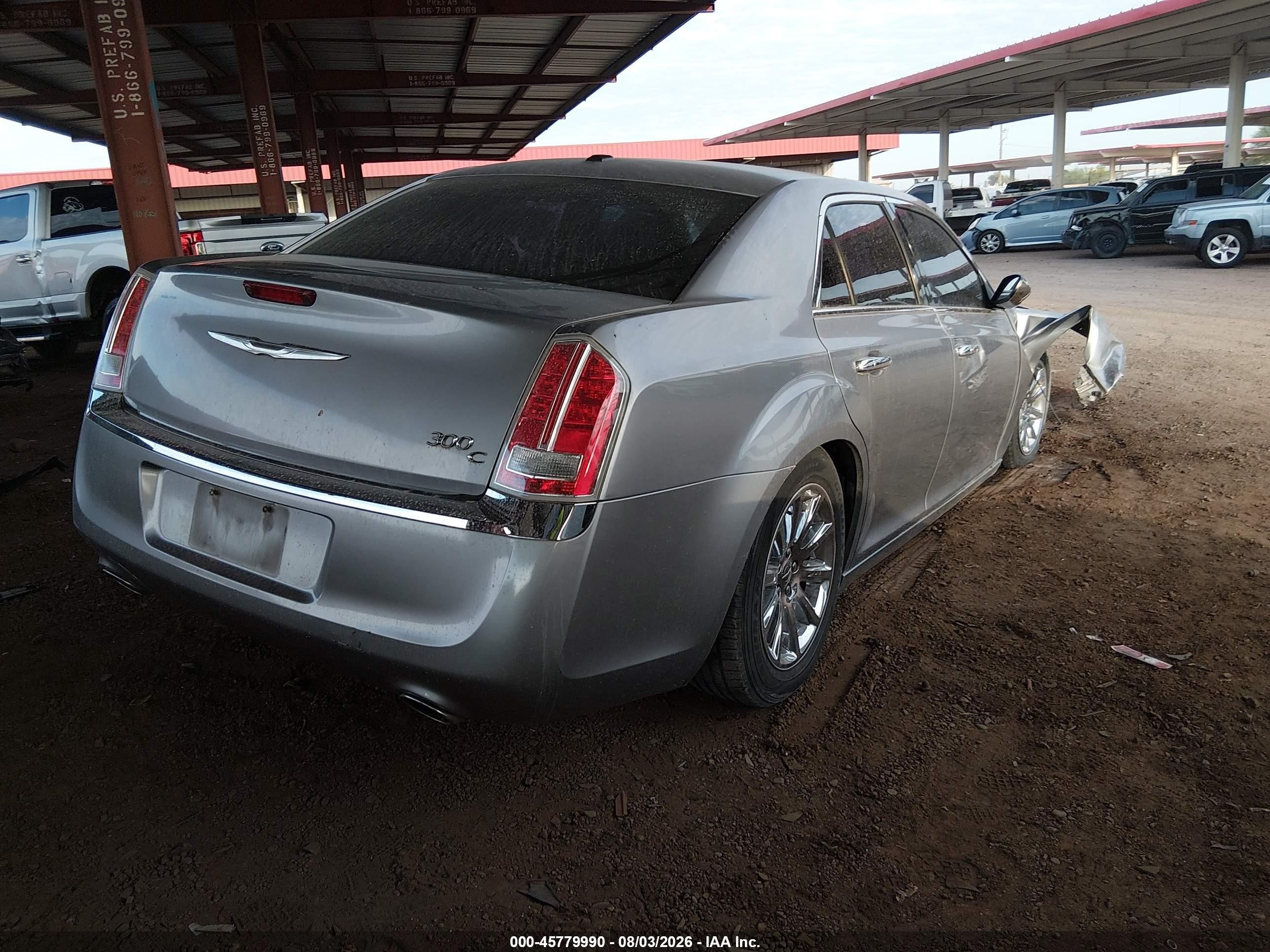 2013 Chrysler 300c   Серый vin: 2C3CCAET9DH650514