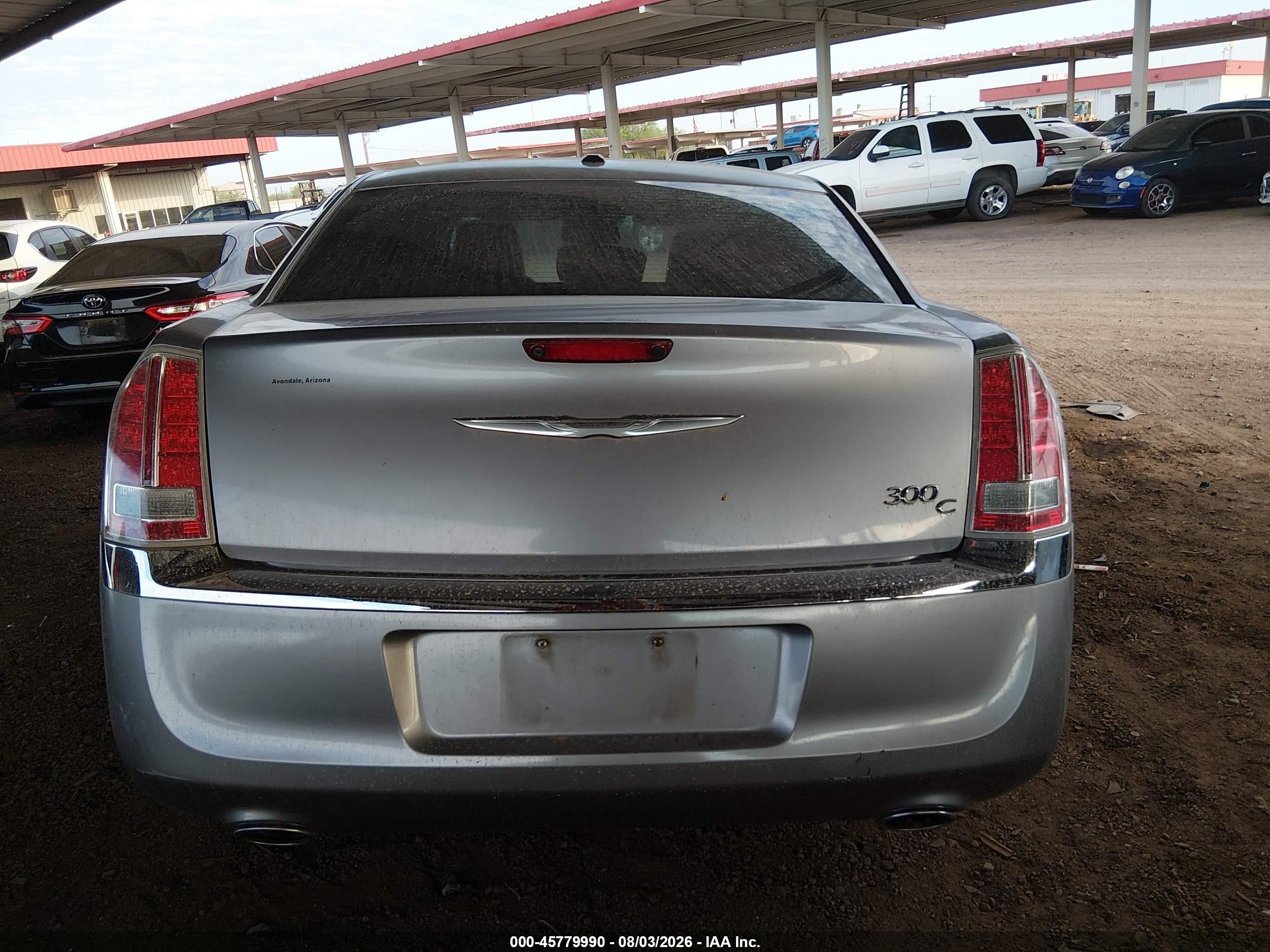 2013 Chrysler 300c   Серый vin: 2C3CCAET9DH650514