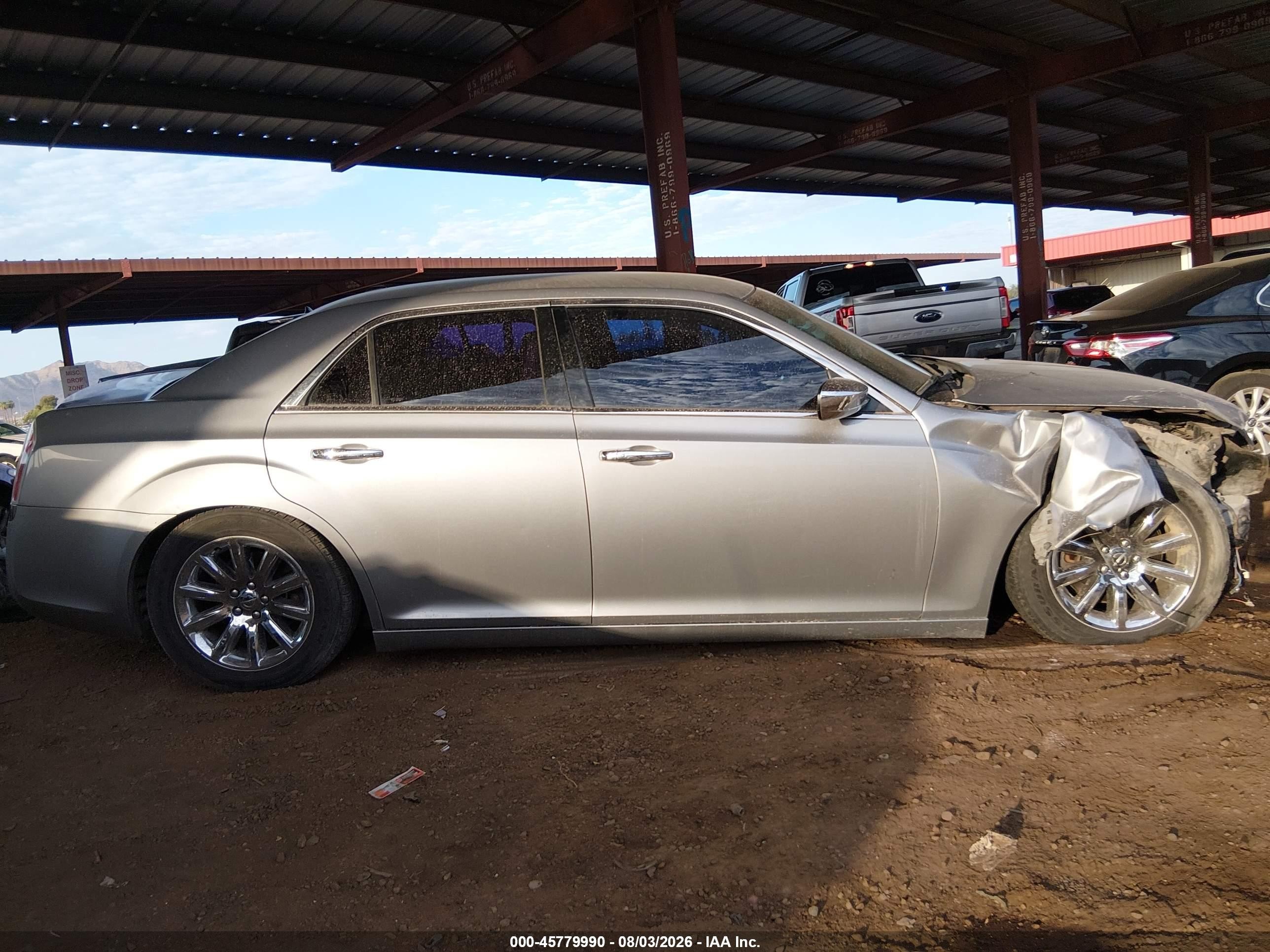 2013 Chrysler 300c   Серый vin: 2C3CCAET9DH650514