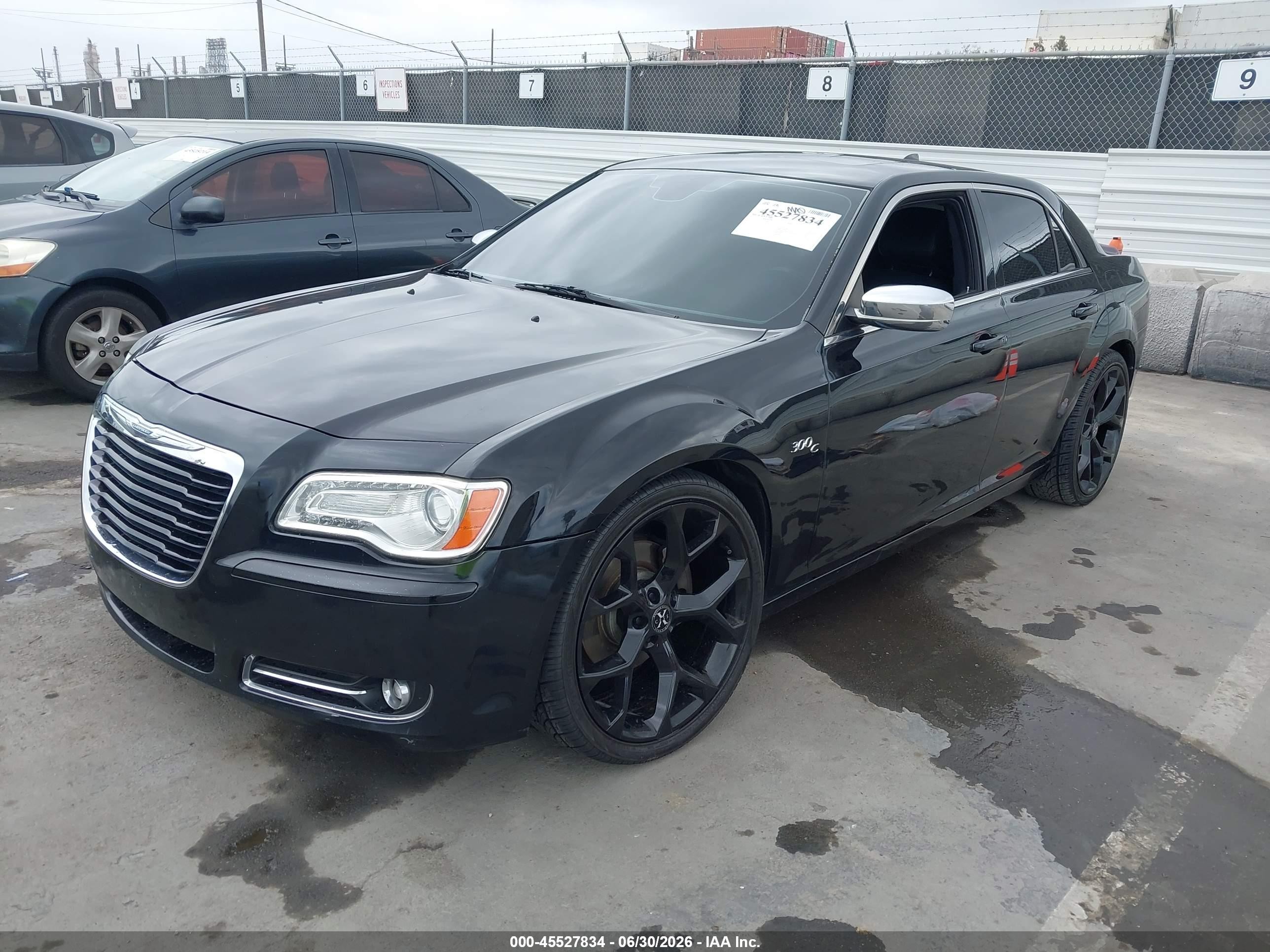 2012 Chrysler 300c   Gray vin: 2C3CCAETXCH160937
