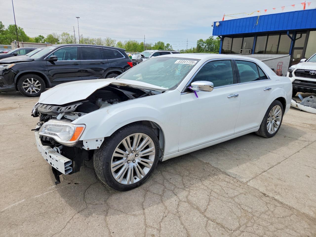 2014 Chrysler 300c White vin: 2C3CCAETXEH119999