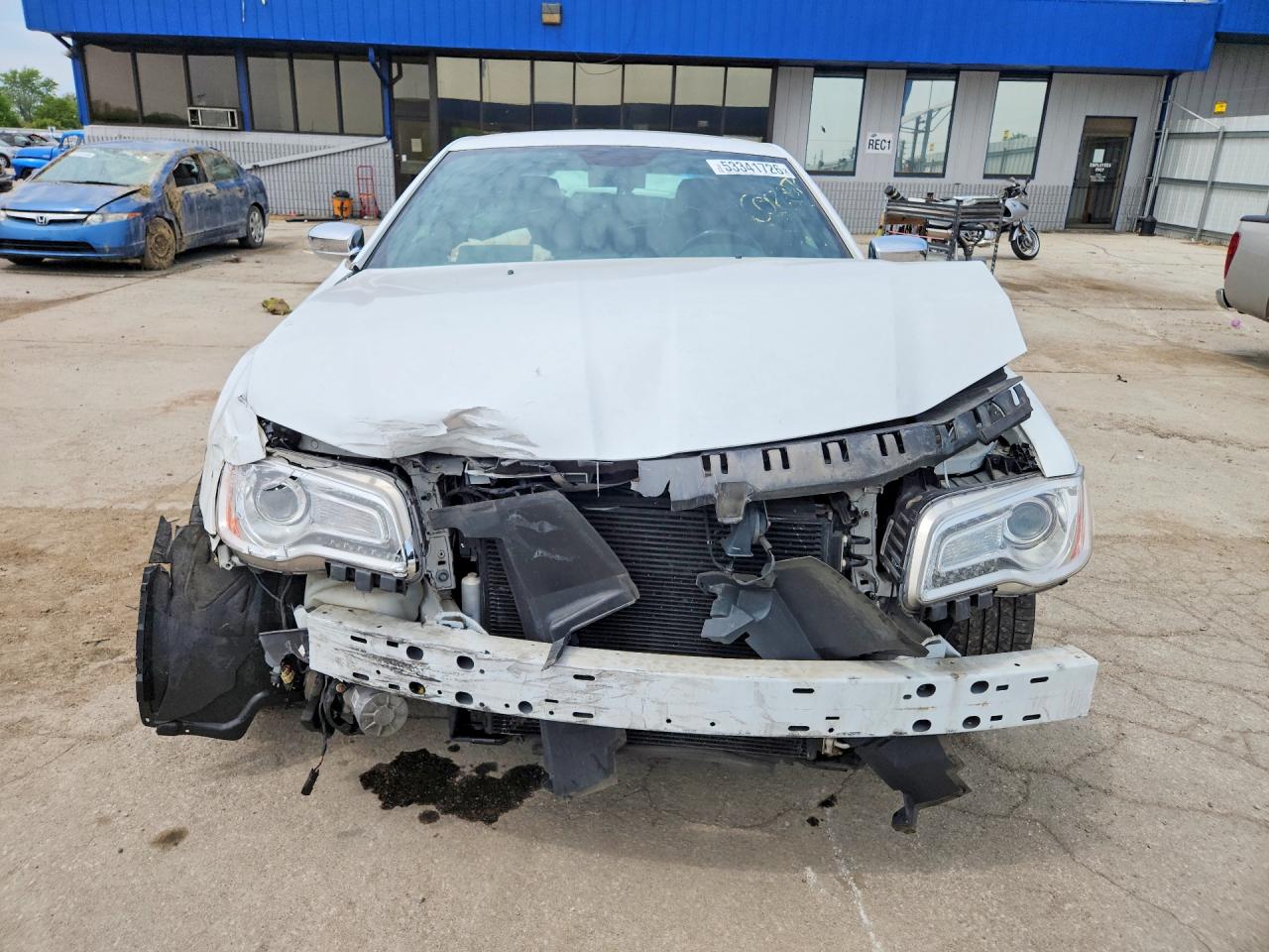 2014 Chrysler 300c White vin: 2C3CCAETXEH119999