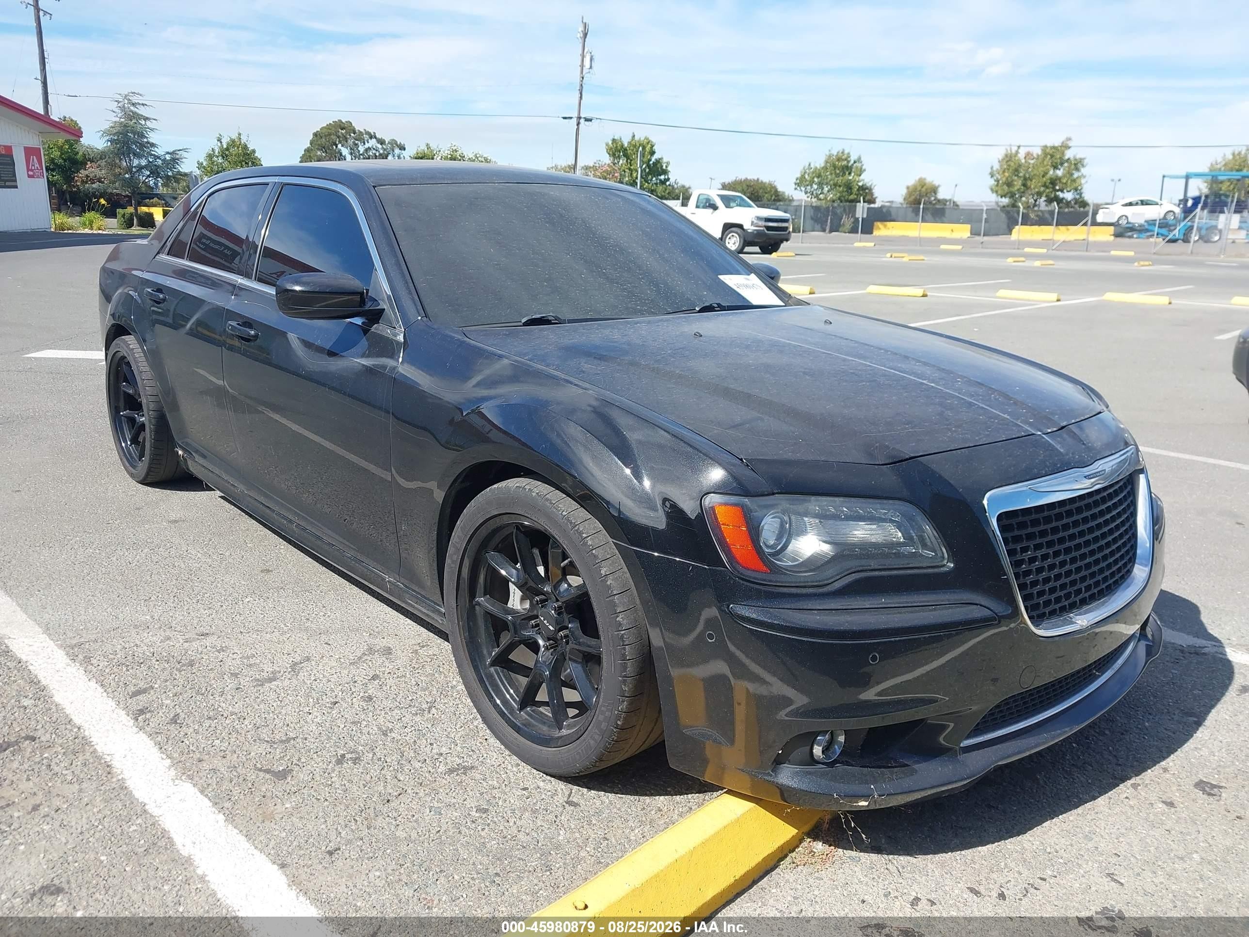 2013 Chrysler 300 Srt8 Black vin: 2C3CCAFJ1DH599149